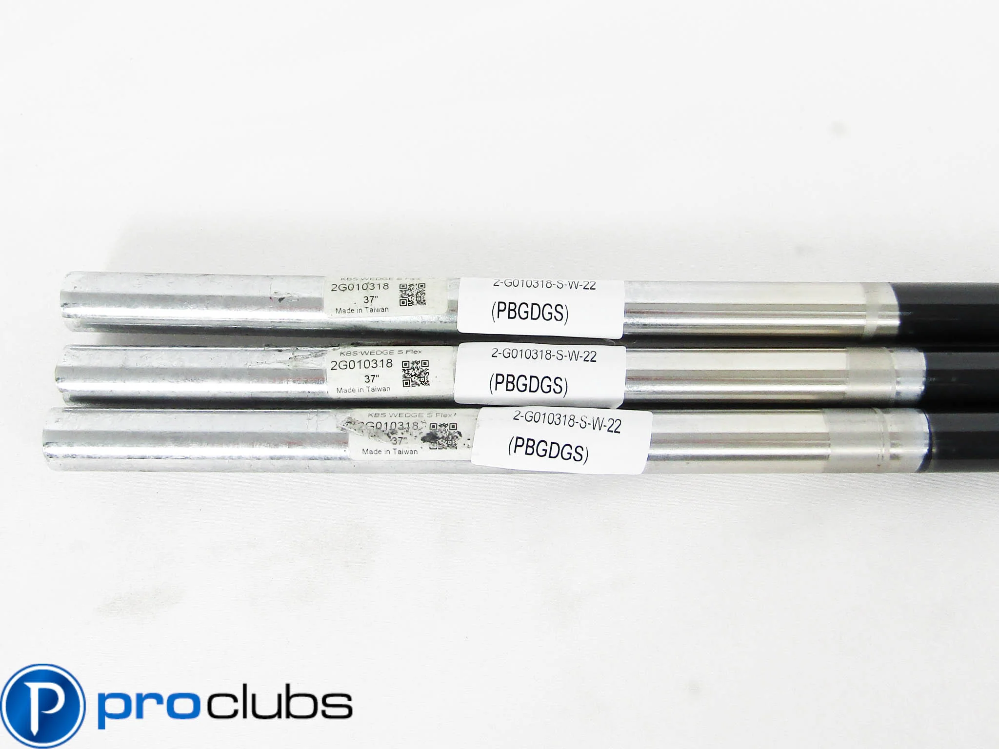 3pc NEW KBS TOUR CUSTOM SERIES (BLACK PEARL / BROWN) 120 STIFF FLEX WEDGE SHAFTS - Image 2