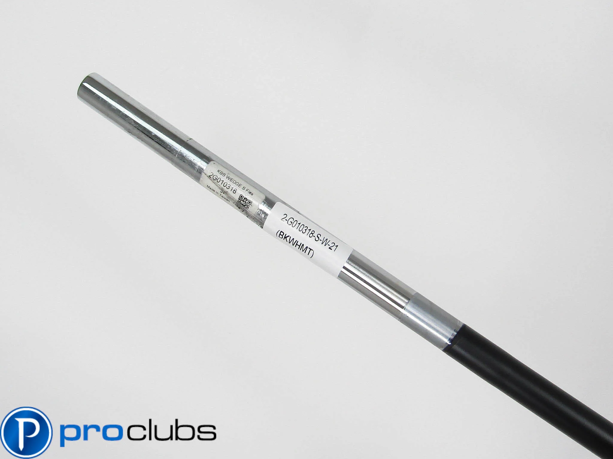 NEW KBS TOUR CUSTOM SERIES MATTE BLACK / WHITE 120 STIFF FLEX WEDGE SHAFT 511285 - Image 2