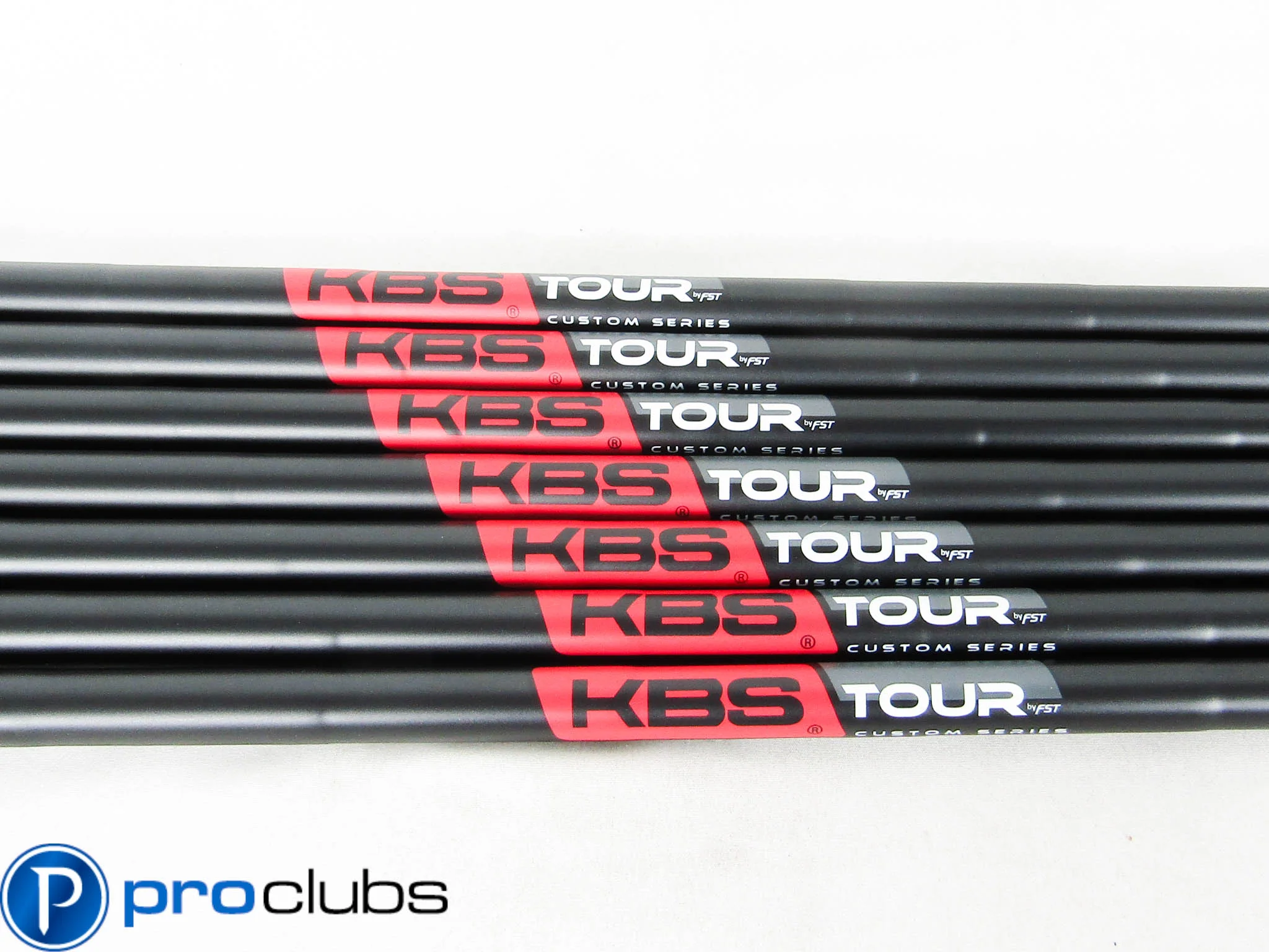 NEW KBS TOUR CUSTOM "BLACK PEARL" 110 REGULAR FLEX STEEL IRON SHAFTS 4-PW 510599