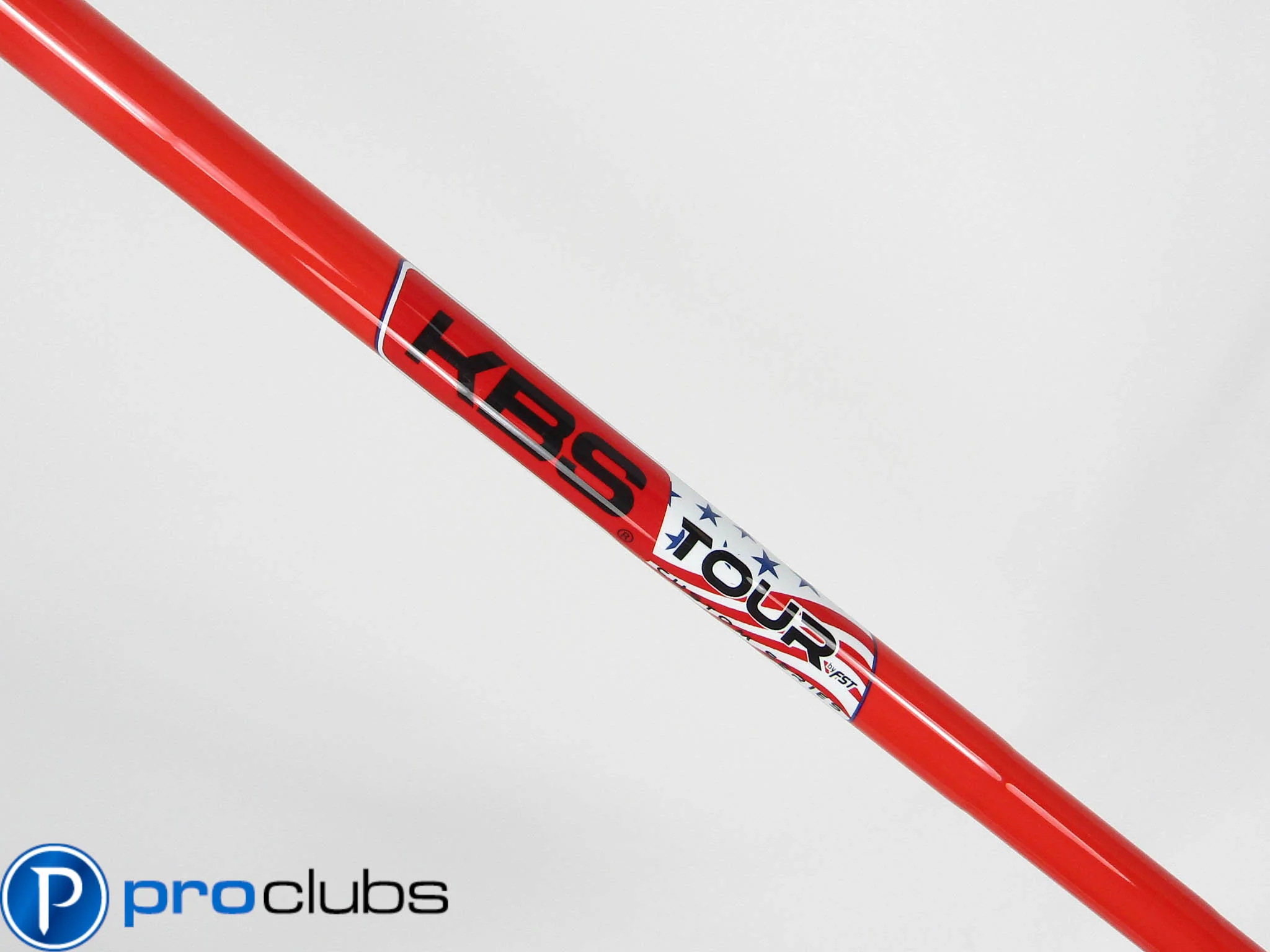 NEW KBS TOUR CUSTOM SERIES RED "USA FLAG LABEL" 130G X-FLEX STEEL WEDGE SHAFT