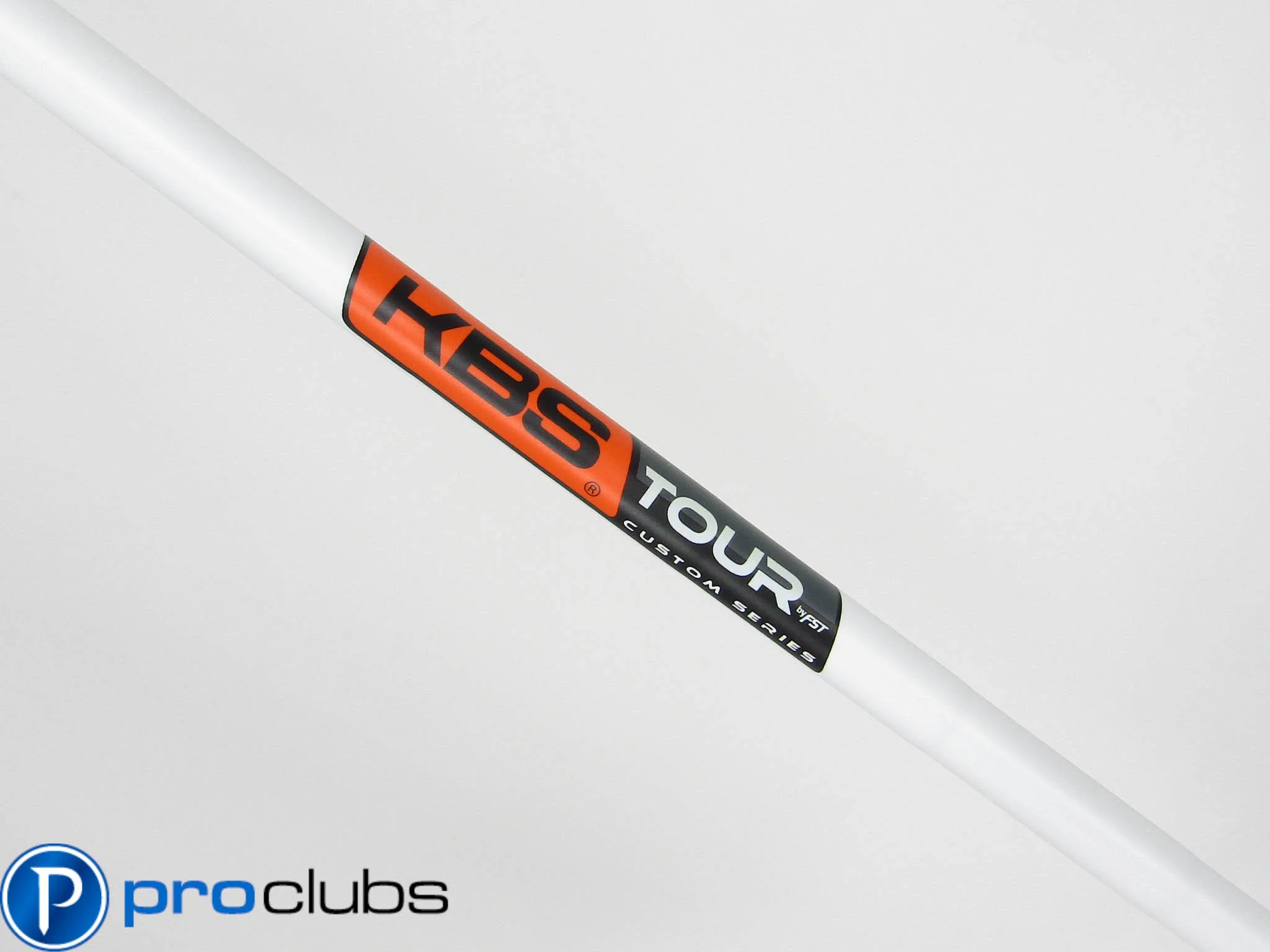 NEW KBS TOUR CUSTOM SERIES WHITE MATTE ORANGE LABEL 110 REGULAR FLEX WEDGE SHAFT