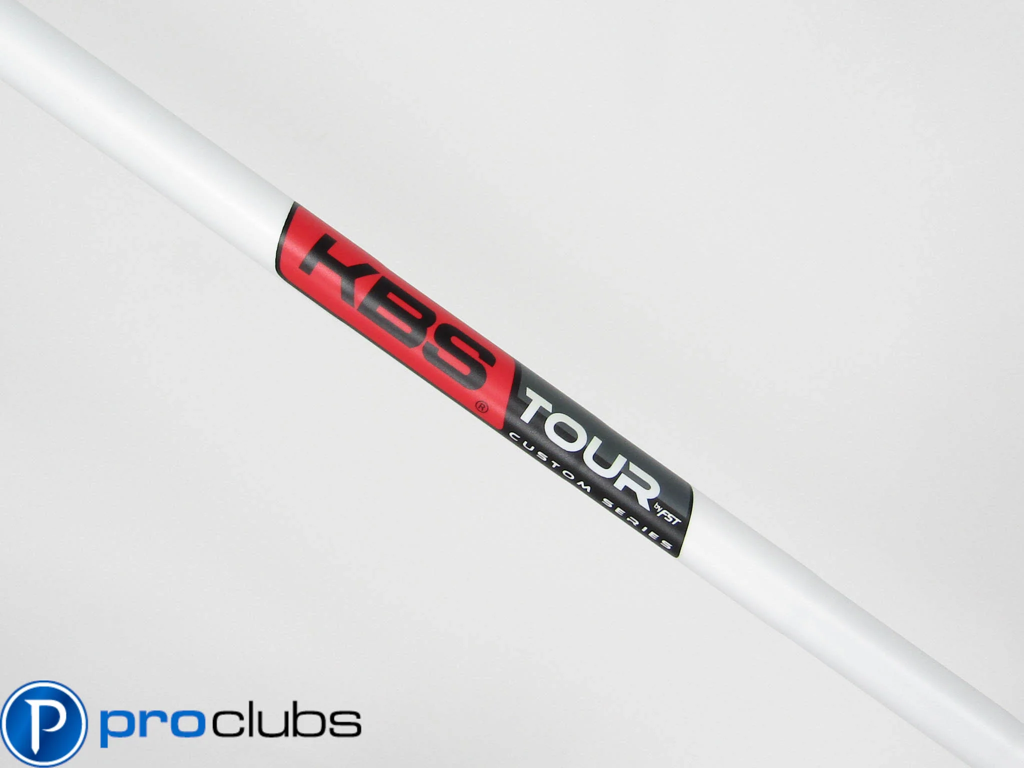 NEW KBS TOUR CUSTOM SERIES (MATTE WHITE / RED) 120 STIFF FLEX WEDGE SHAFT 511328