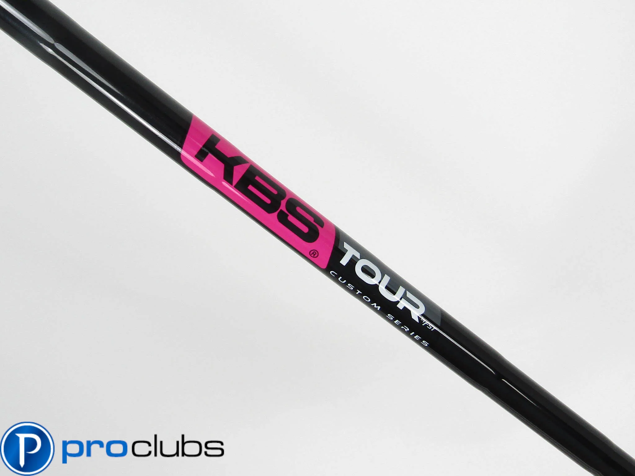 NEW KBS TOUR CUSTOM SERIES (BLACK PEARL PINK LABEL) 120G STIFF FLEX WEDGE SHAFT