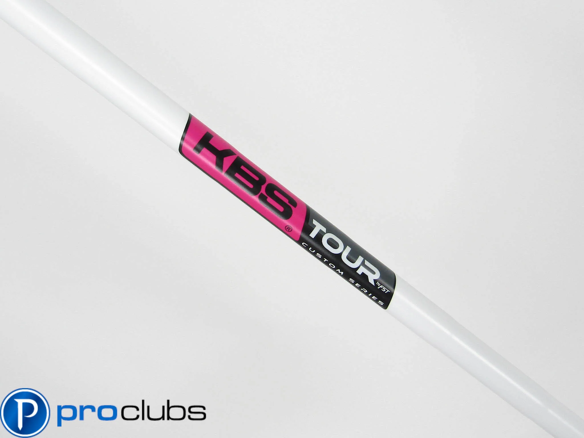NEW KBS TOUR CUSTOM SERIES (WHITE MATTE PINK LABEL) 110 REGULAR FLEX WEDGE SHAFT