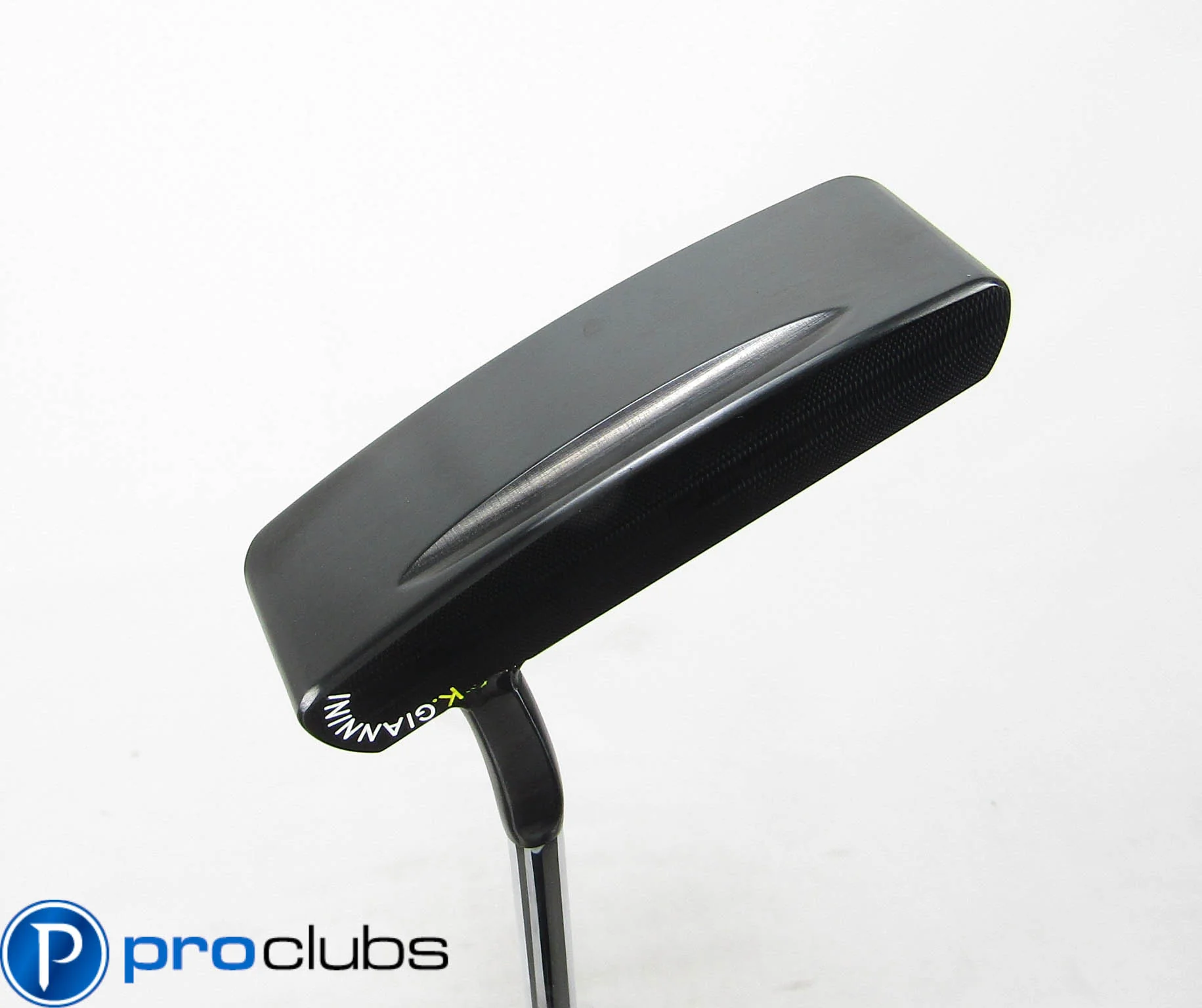 NEW KENNY GIANNINI CUSTOM HANDMADE BULLET SOLE WELDED SLANT NECK PUTTER #471907