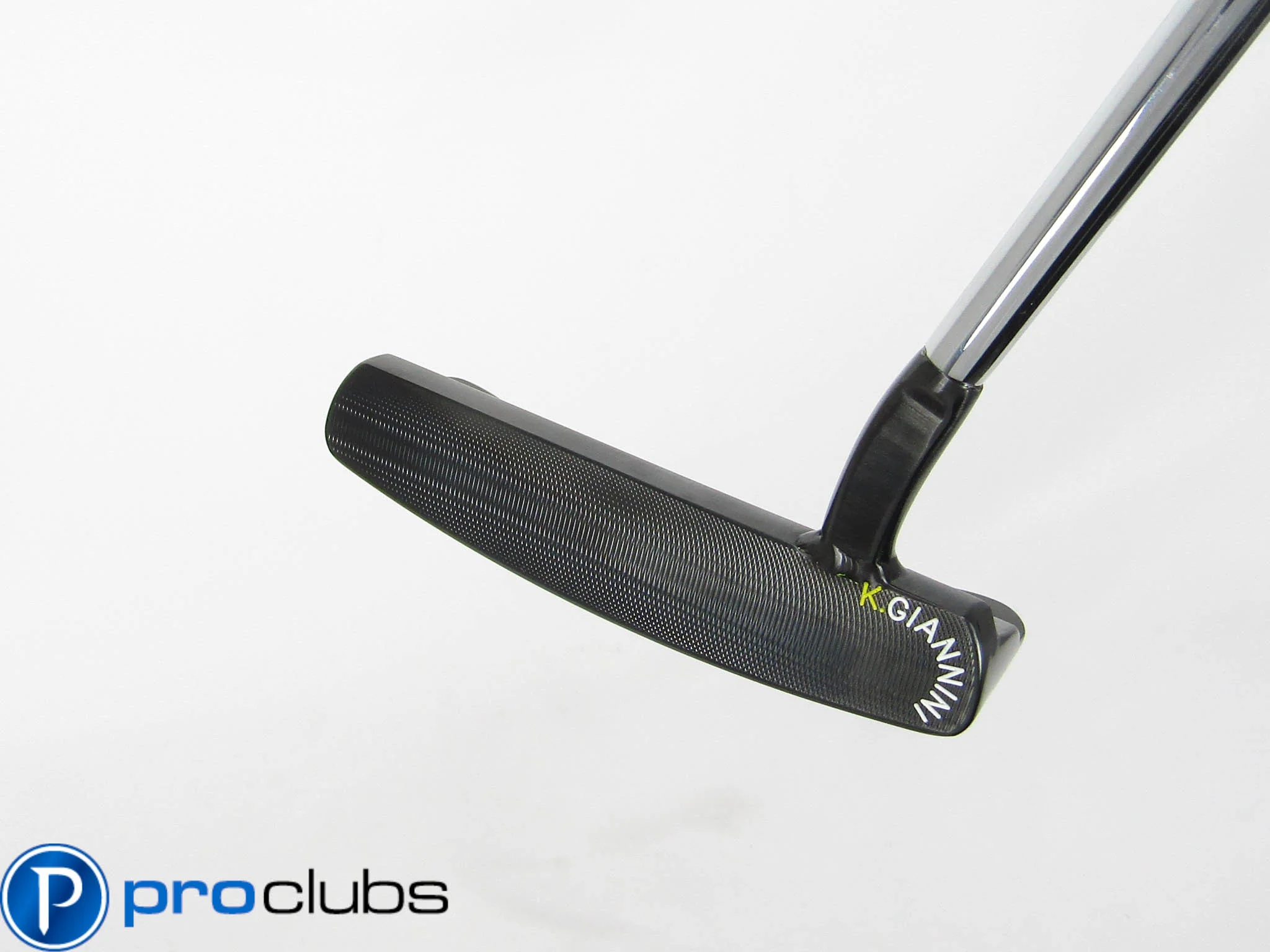 NEW KENNY GIANNINI CUSTOM HANDMADE BULLET SOLE WELDED SLANT NECK PUTTER #471907 - Image 3