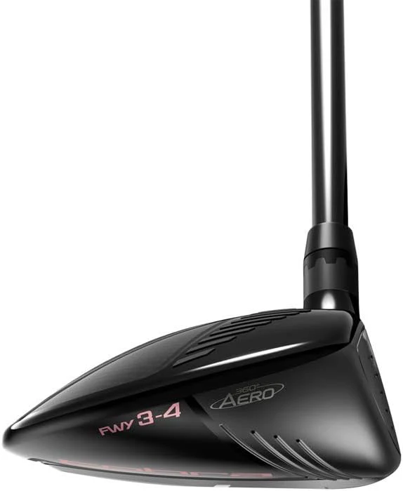 New Ladies Cobra King F9 18.5 Degree 3/4 Fairway Wood Black/Pink W/Headcover - Image 4