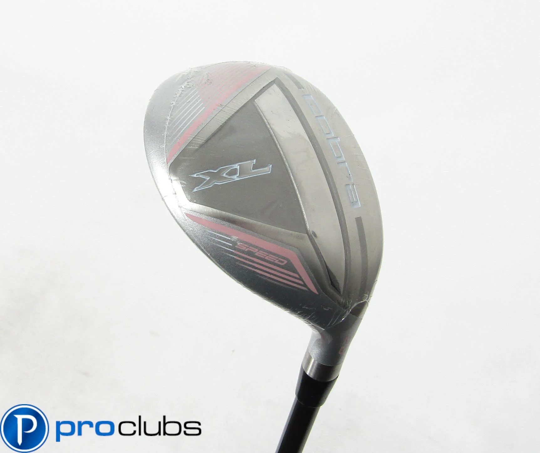 NEW LADIES COBRA XL SPEED SILVER / PINK 23* #5 HYBRID WOMEN'S #466705