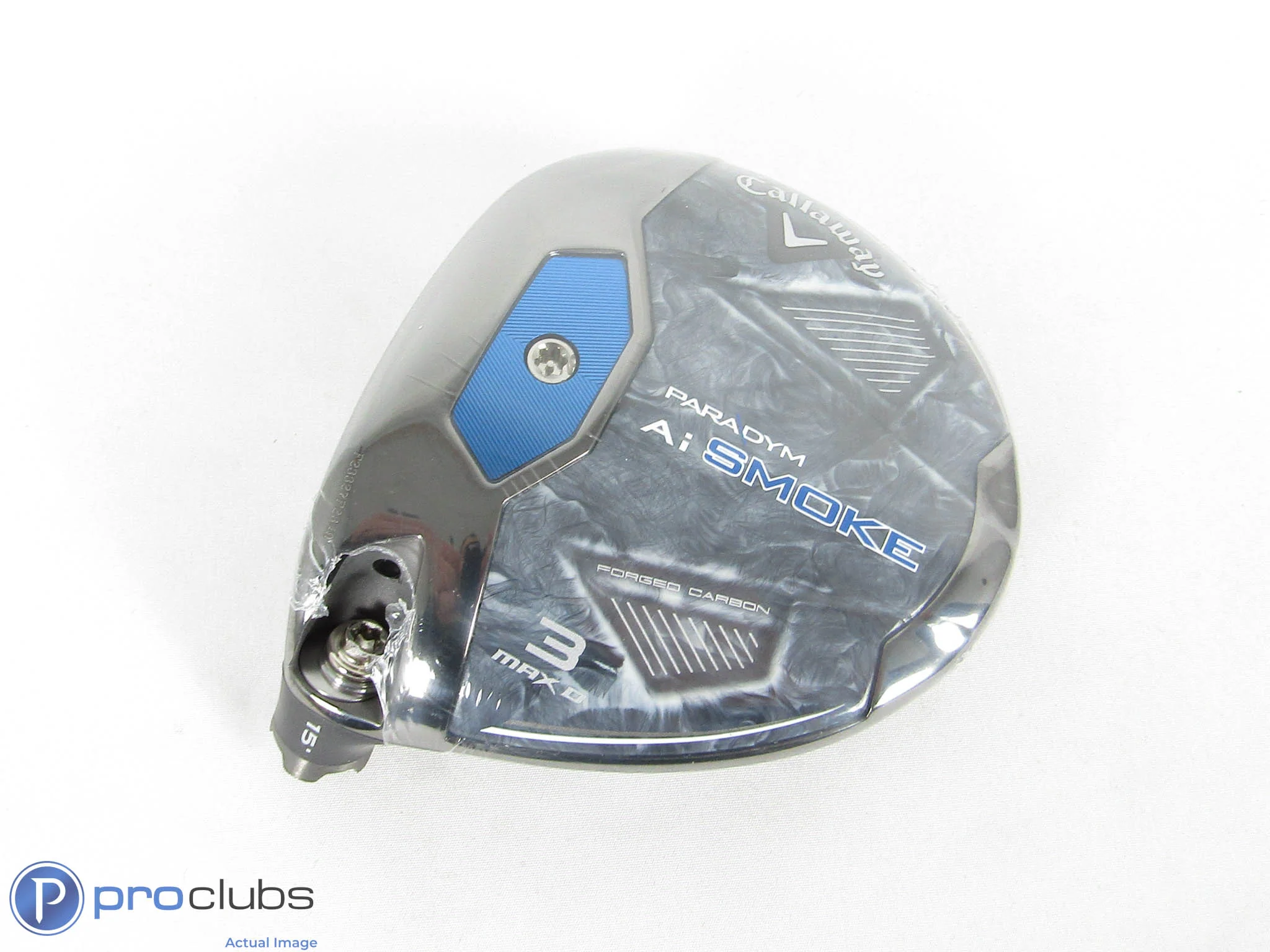 New Left Handed! Callaway Ai Smoke MAX D 15* 3 Wood -Head Only - 429338