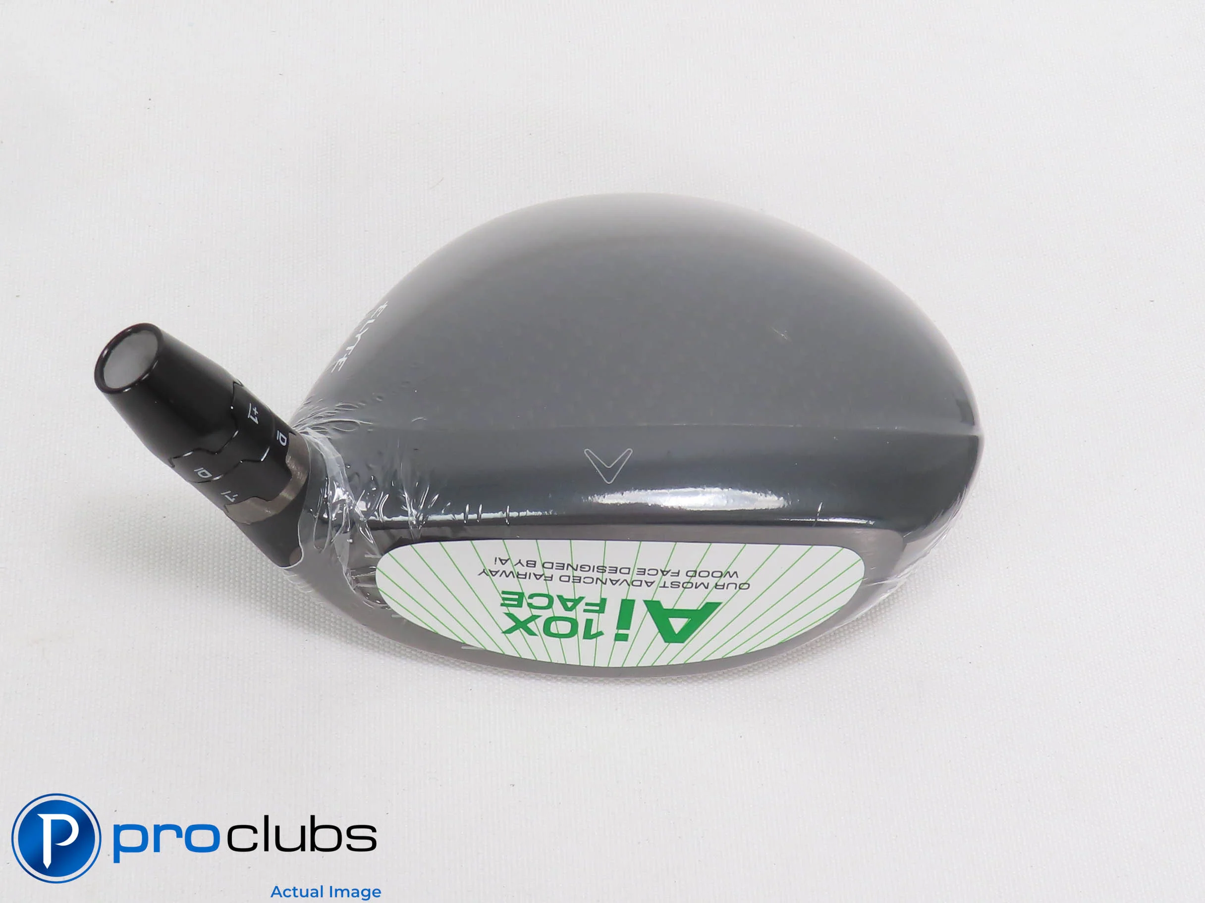 NEW Left Handed Callaway ELYTE 15* 3 Wood HEAD ONLY w/Adapter 468864 - Image 2
