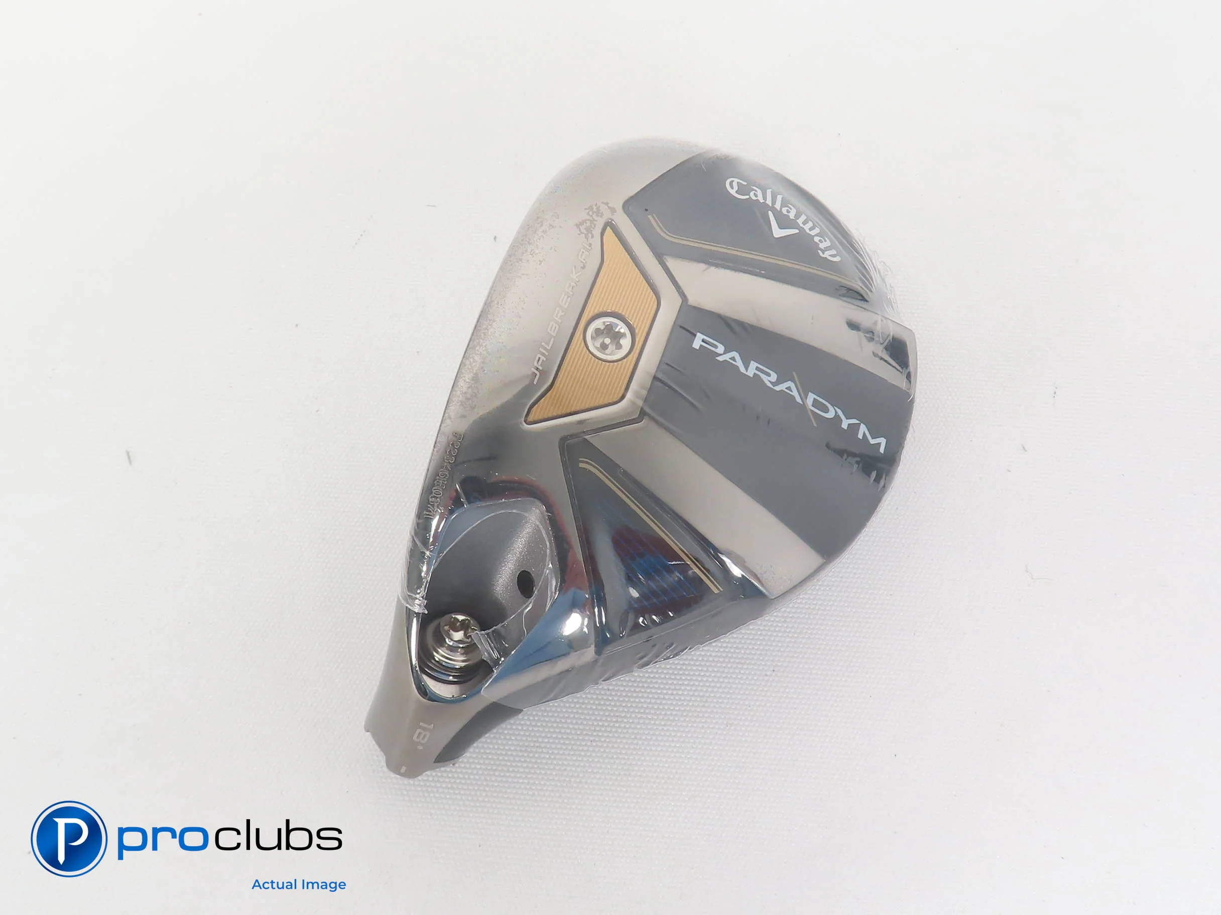 New! Left Handed Callaway Paradym 18* Hybrid - Head Only - L/H - 382105