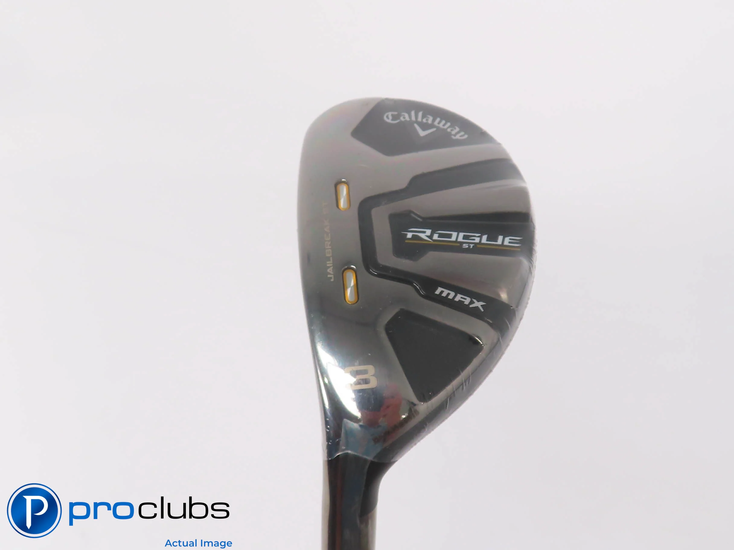 New! Left Handed Callaway Rogue ST MAX 3 Hybrid - Fujikura Pro 2.0 Stiff #475919