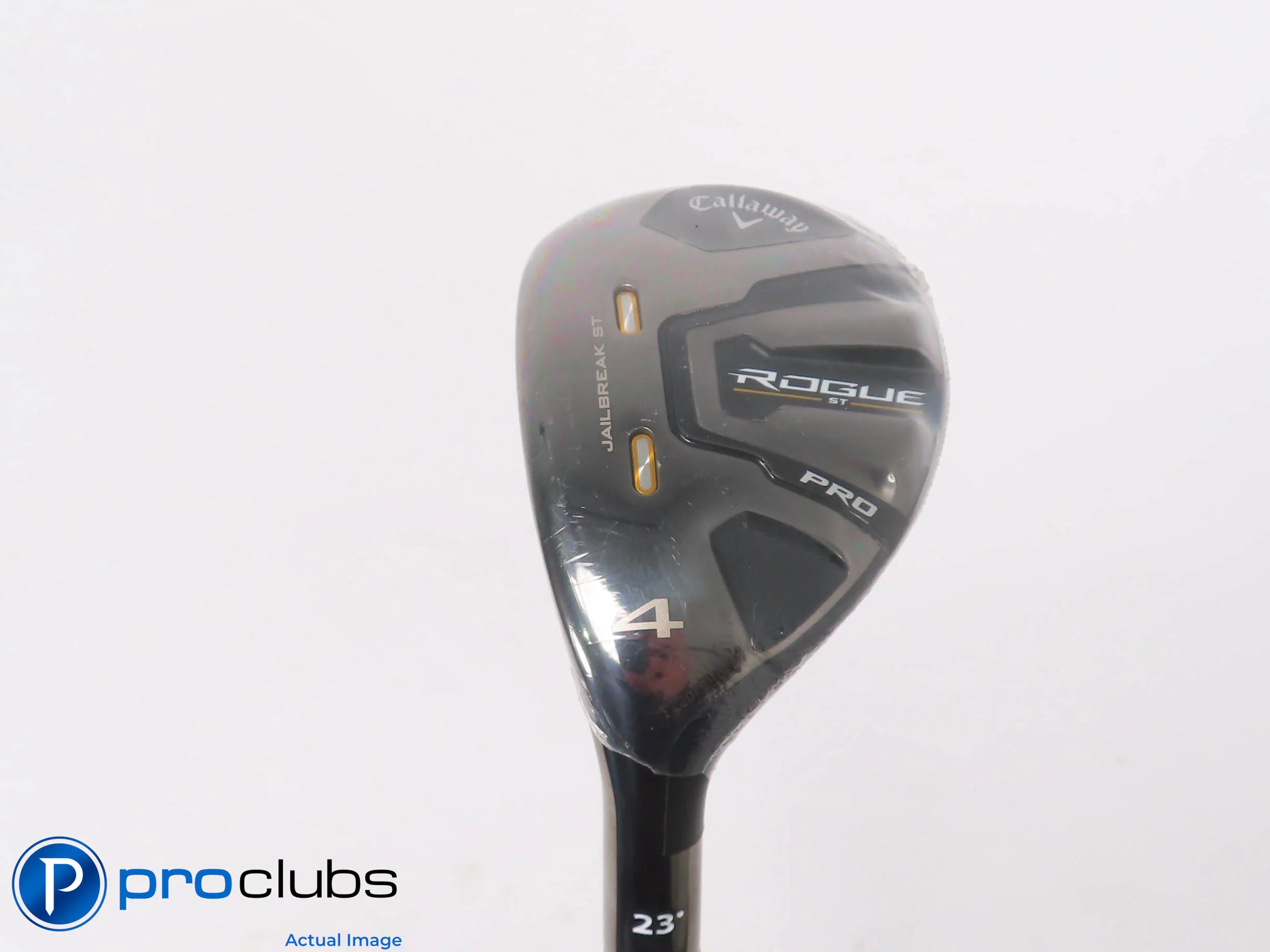 New! Left Handed Callaway Rogue ST Pro 23* 4 Hybrid - Tensei Red Senior - 472235