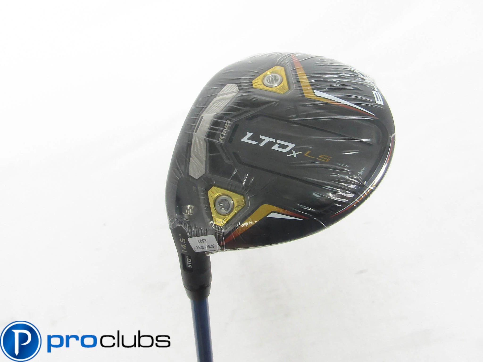 NEW LEFT HANDED COBRA KING LTDx LS 14.5* 3 WOOD PROJECT X STIFF FLEX #501677