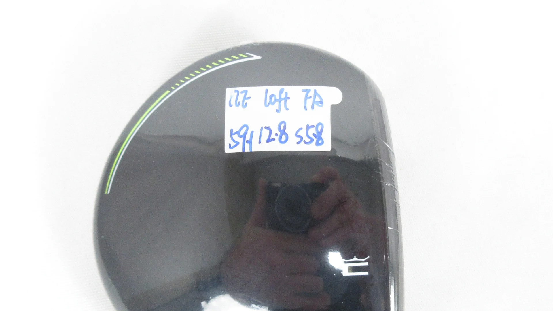 NEW Left Handed COBRA RADSPEED DRAW 3 WOOD Head **TOUR ISSUE w/Specs** #301640 - Image 2