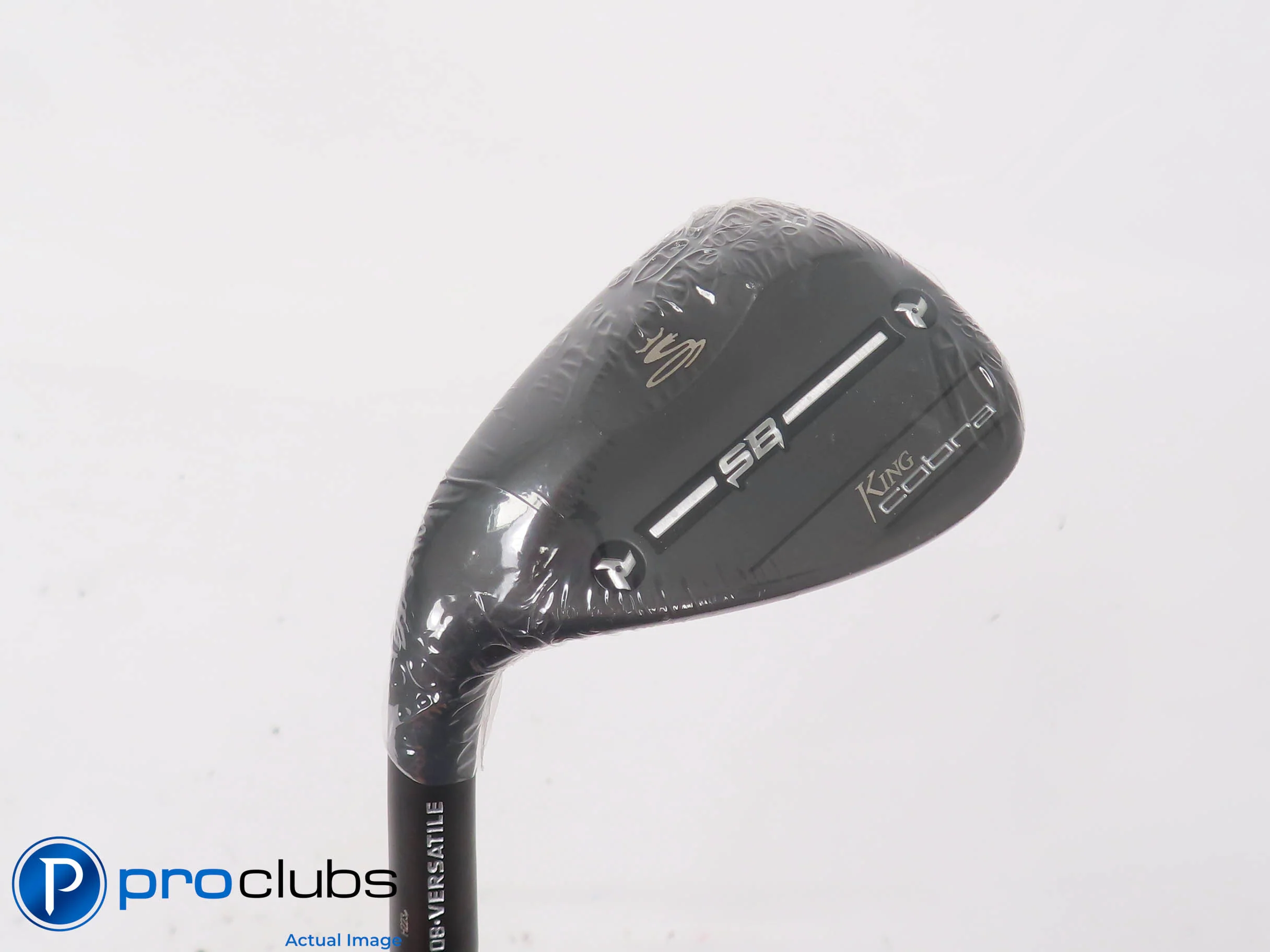 New! Left Handed Cobra SB Black Versatile 60*(8*) Wedge - Elevate X-Flex 447475