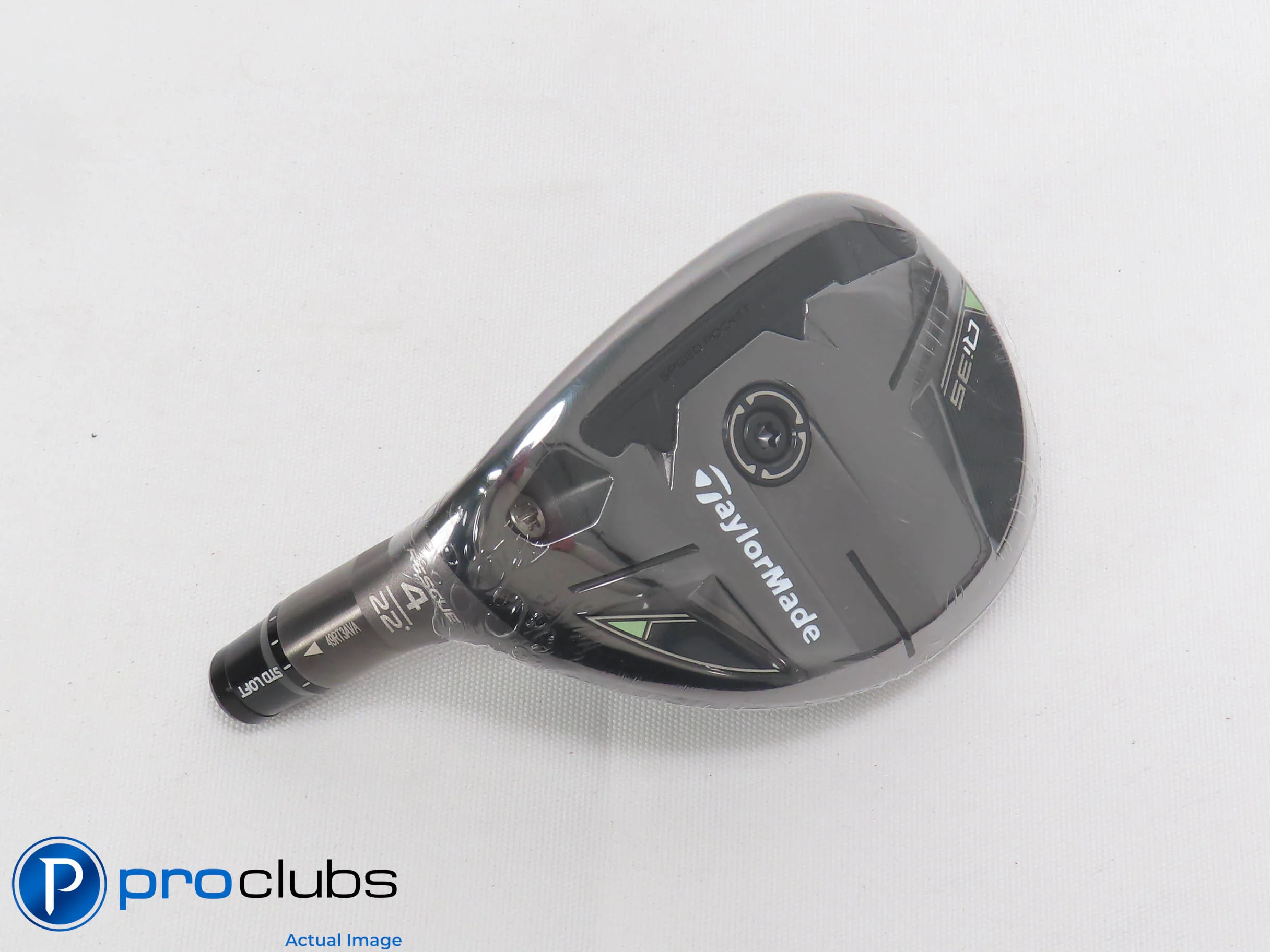 NEW Left Handed TaylorMade Qi35 22* 4 Hybrid HEAD ONLY w/Adapter 468878