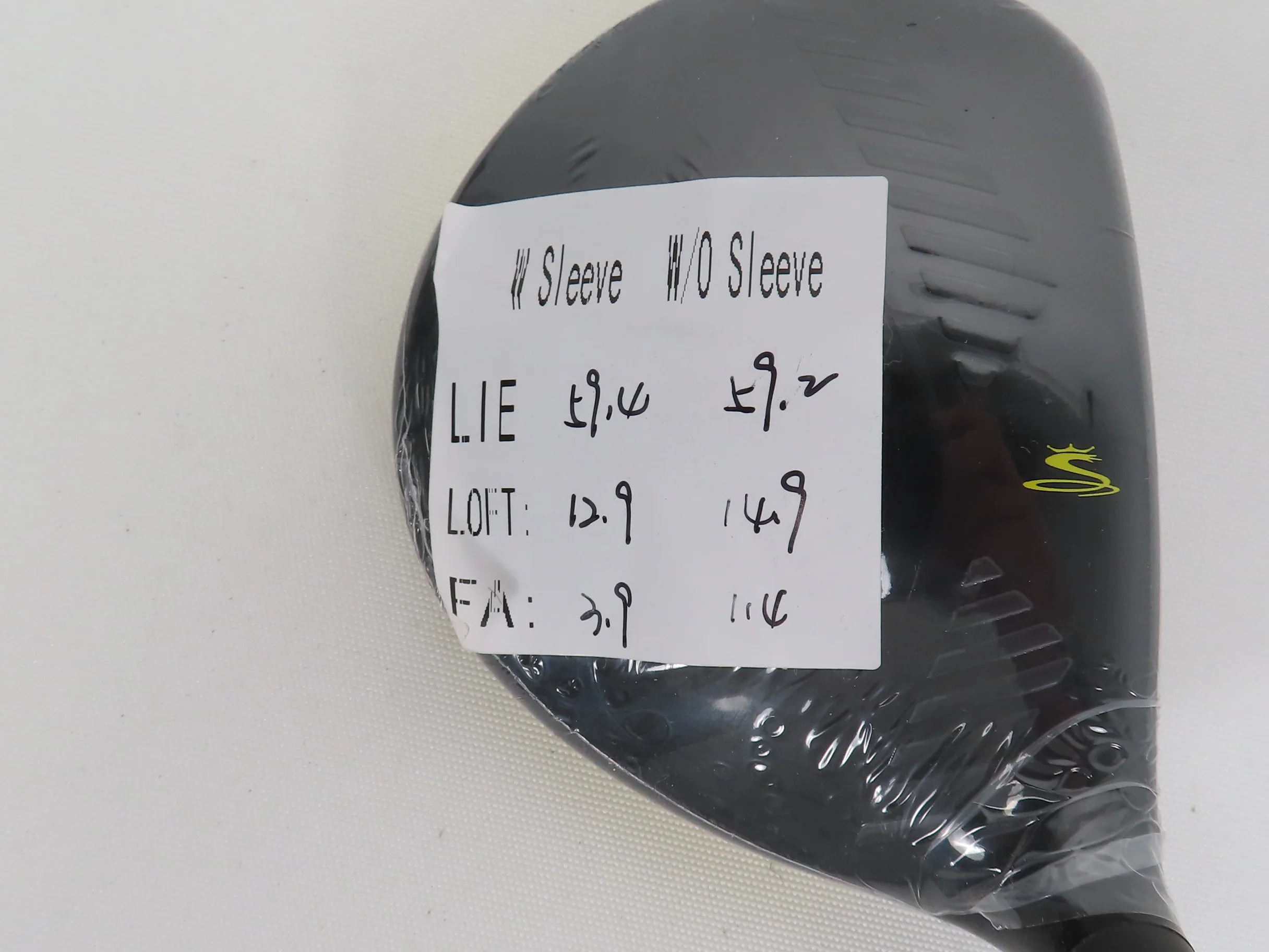 New! Left Handed Tour Issue Cobra King F9 14.5* 3 Wood - Head w/ Adapter 301479 - Image 3