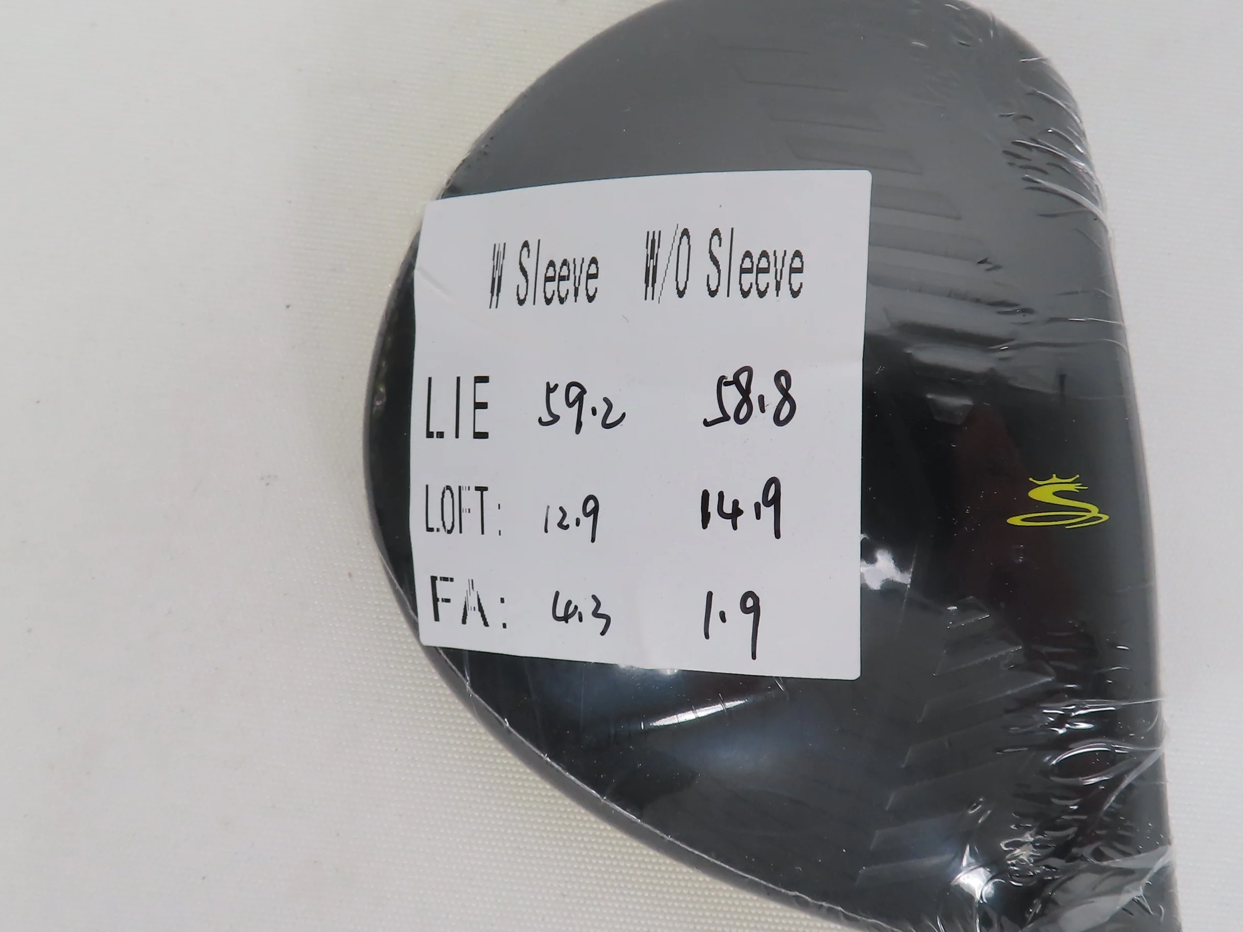 New! Left Handed Tour Issue Cobra King F9 14.5* 3 Wood - Head w/ Adapter 301480 - Image 3