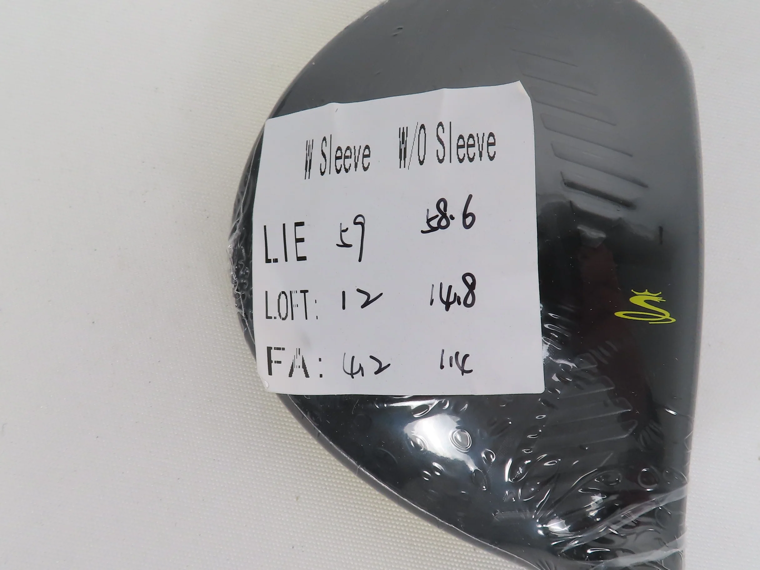 New! Left Handed Tour Issue Cobra King F9 14.5* 3 Wood - Head w/ Adapter 301482 - Image 3