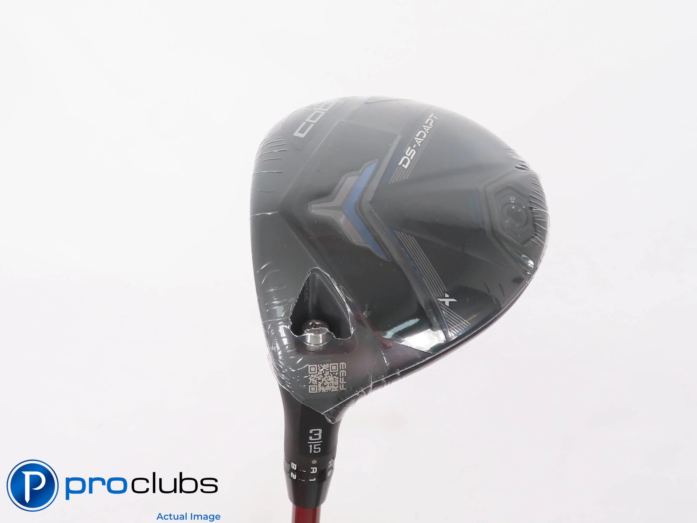 New! Left Handed Cobra DS-Adapt X 15* 3 Wood - Denali Red 50g Stiff - 503847