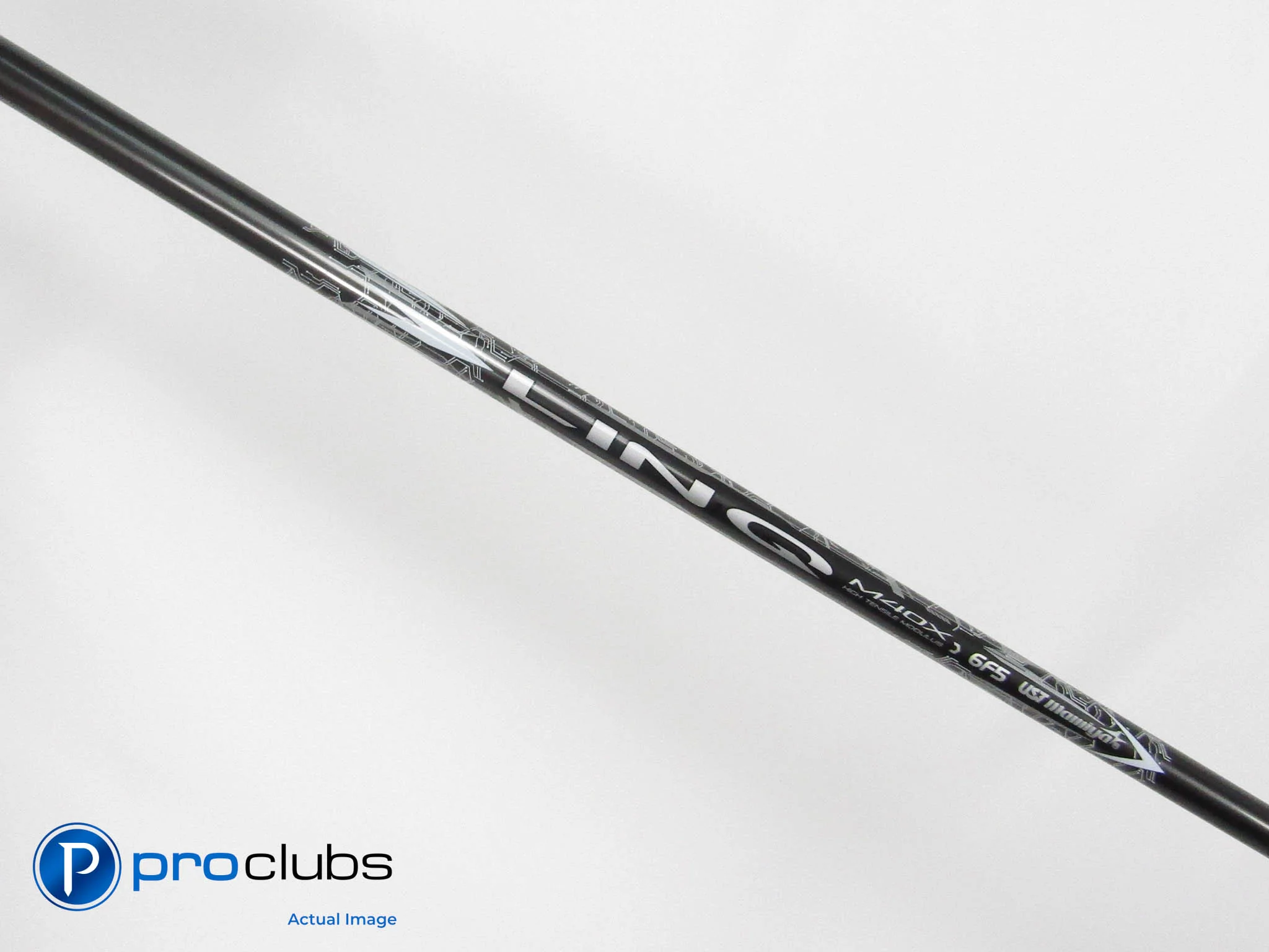 New! UST Mamiya LIN-Q M40X White 6F5 X Flex Driver Shaft .335" Tip 500321