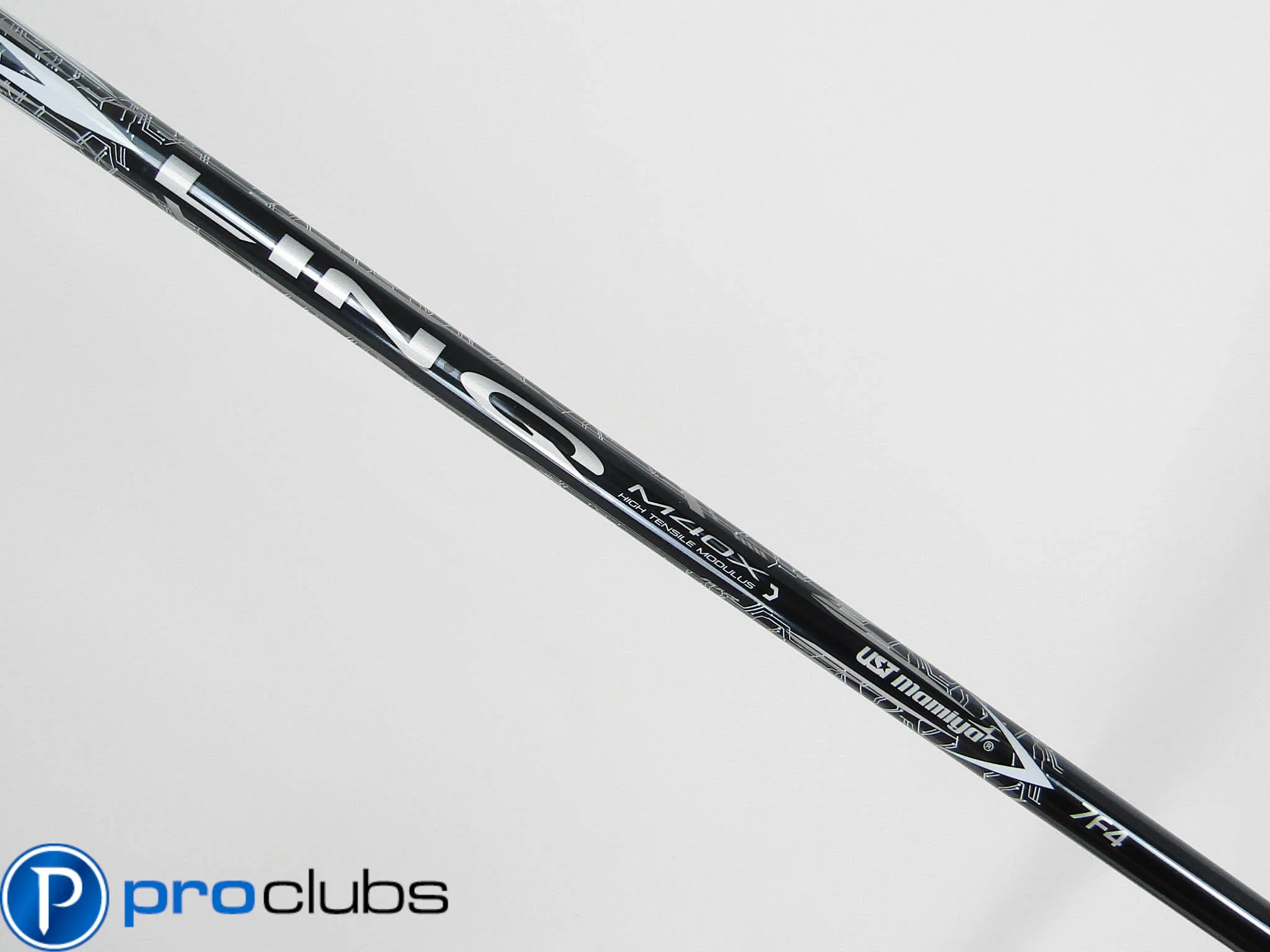NEW UST MAMIYA LIN-Q WHITE M40X 7 F4 STIFF FLEX DRIVER SHAFT -1" w/Cobra #509211