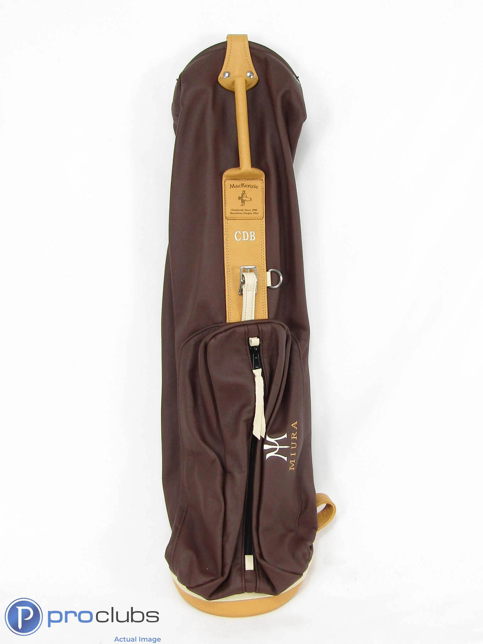 New! MIURA MacKenzie Original Walker Bag Leather - 506697
