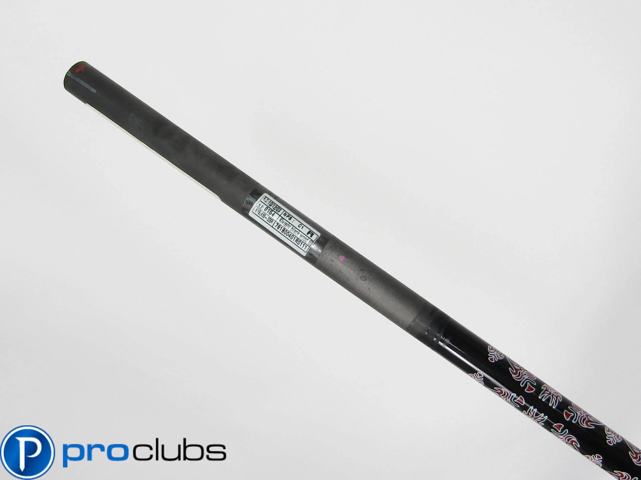 NEW OBAN KIYOSHI BLACK 65 03 REGULAR FLEX DRIVER SHAFT #511433 - Image 2