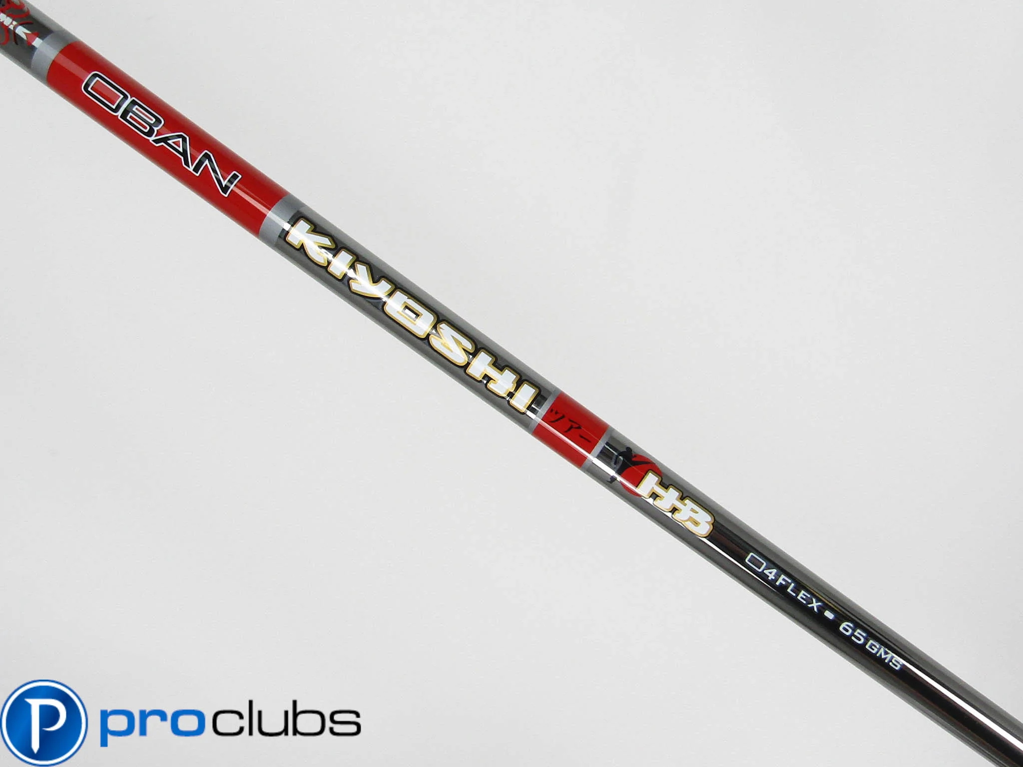 NEW OBAN KIYOSHI HB 65 04 STIFF FLEX DRIVER SHAFT #511428
