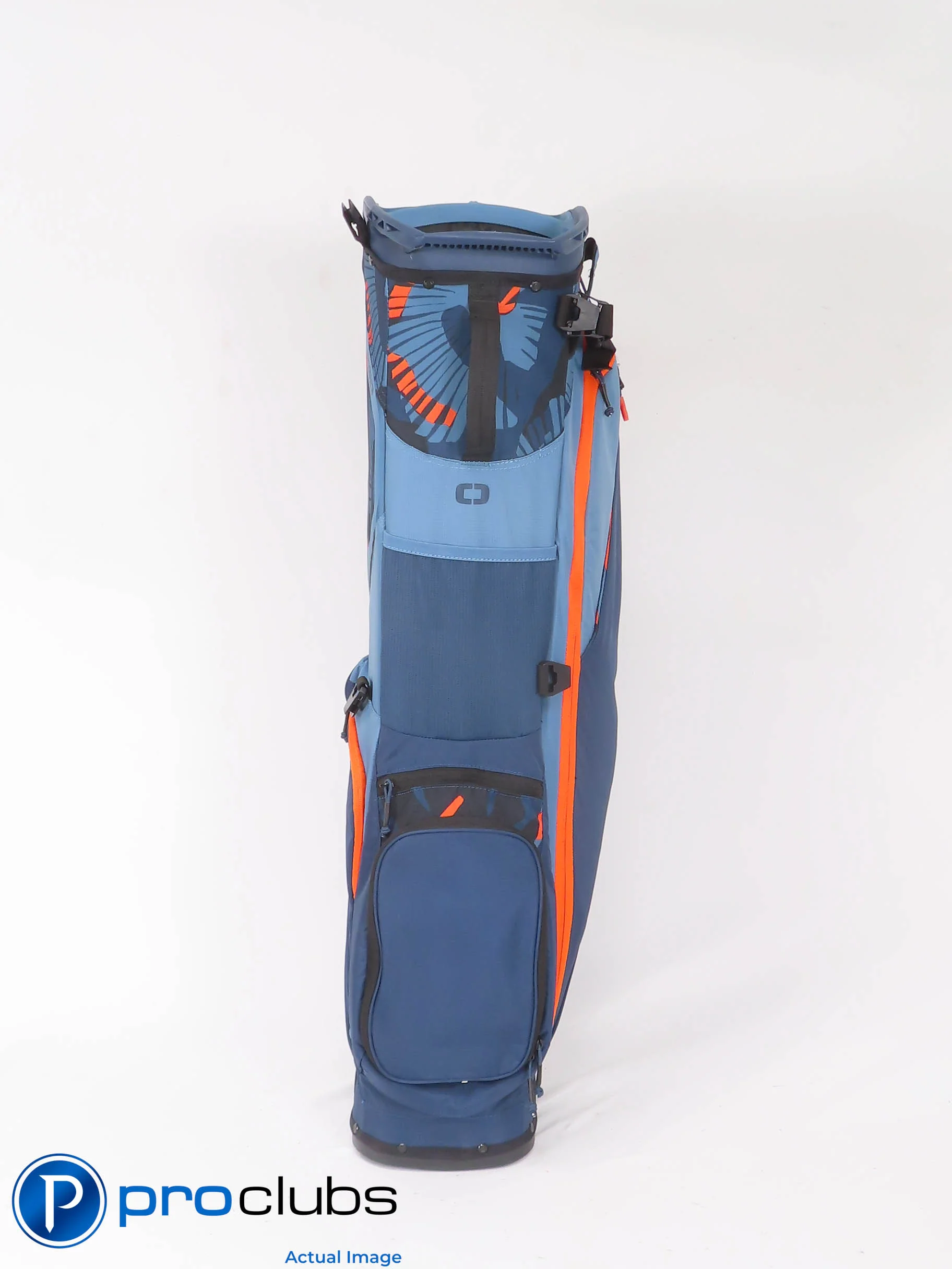 New OGIO Featherlite Carry / Stand Bag w/Rainhood - Blue Dusk 511910 - Image 3