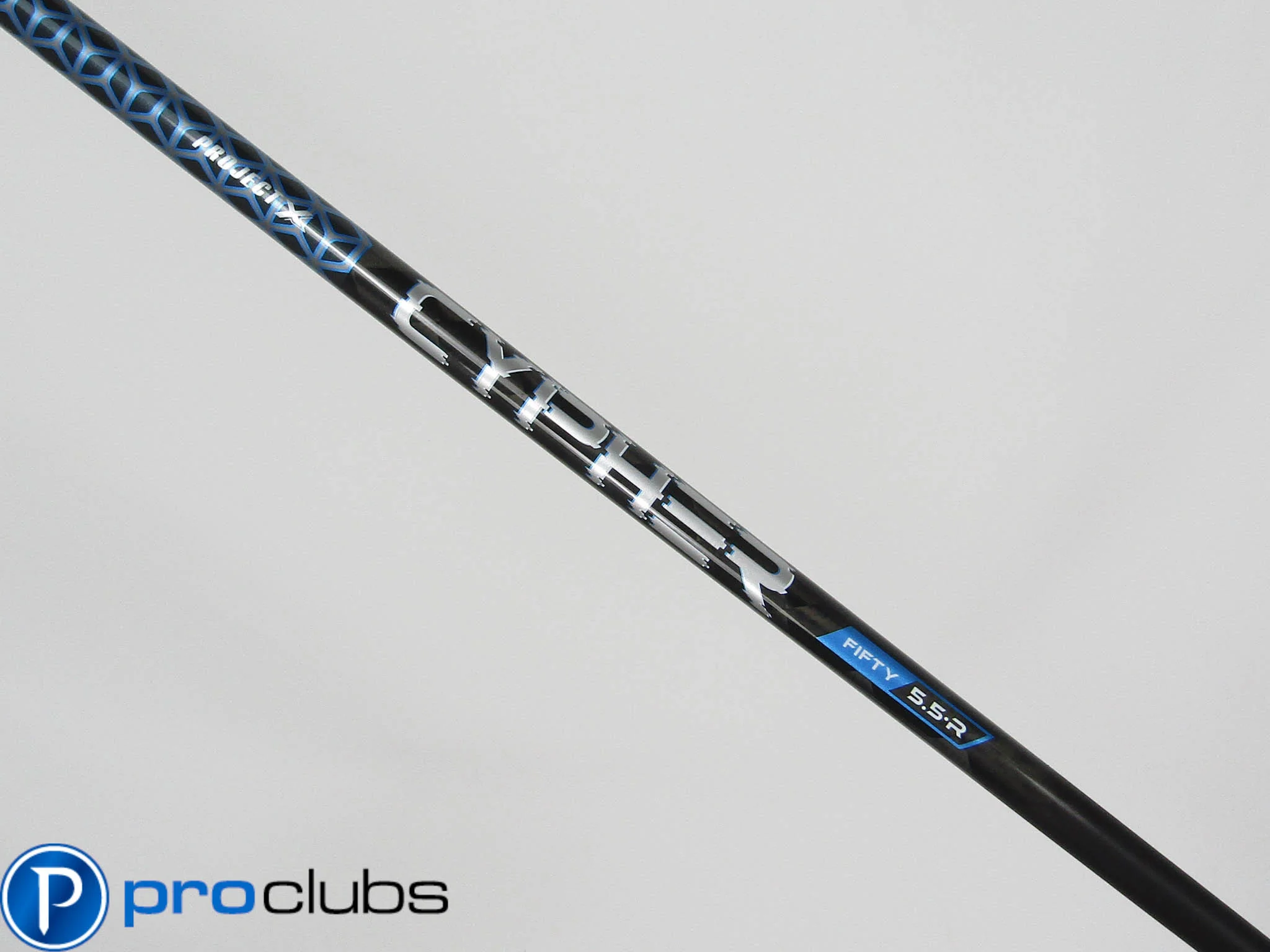NEW PROJECT X CYPHER BLUE FIFTY 50G 5.5 REGULAR FLEX DRIVER SHAFT #505648