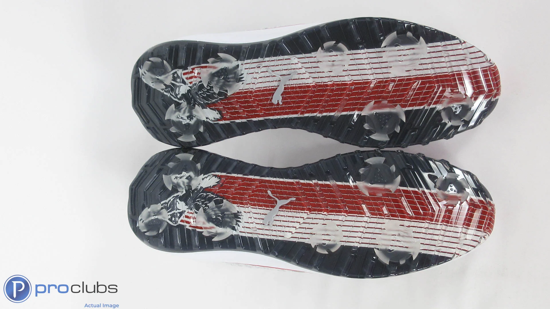 New! Puma Volition Ignite Innovate Size 13 White/Navy/Red - 413055 - Image 3