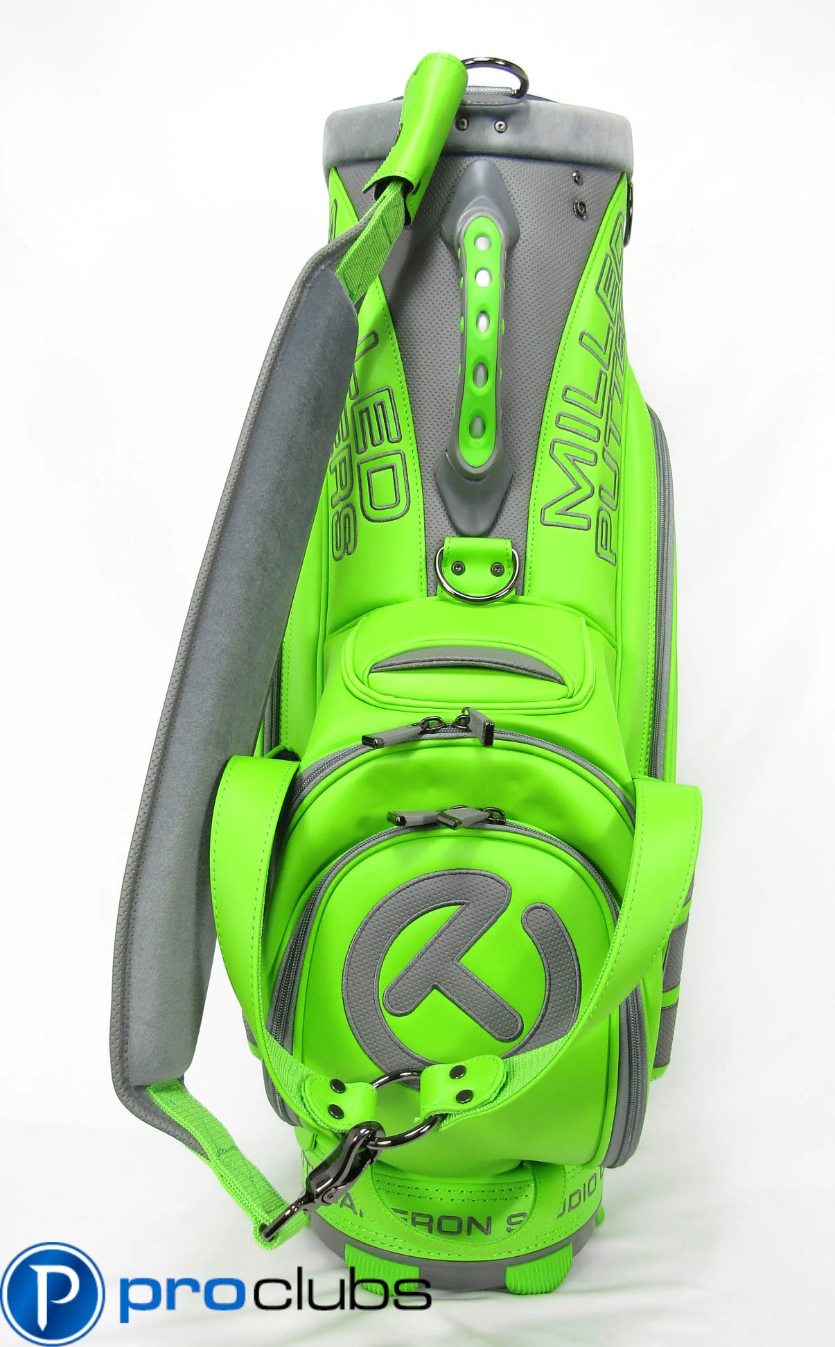 NEW SCOTTY CAMERON '2014 CIRCLE-T LIME GREEN TOUR STAFF BAG #452384 - Image 5