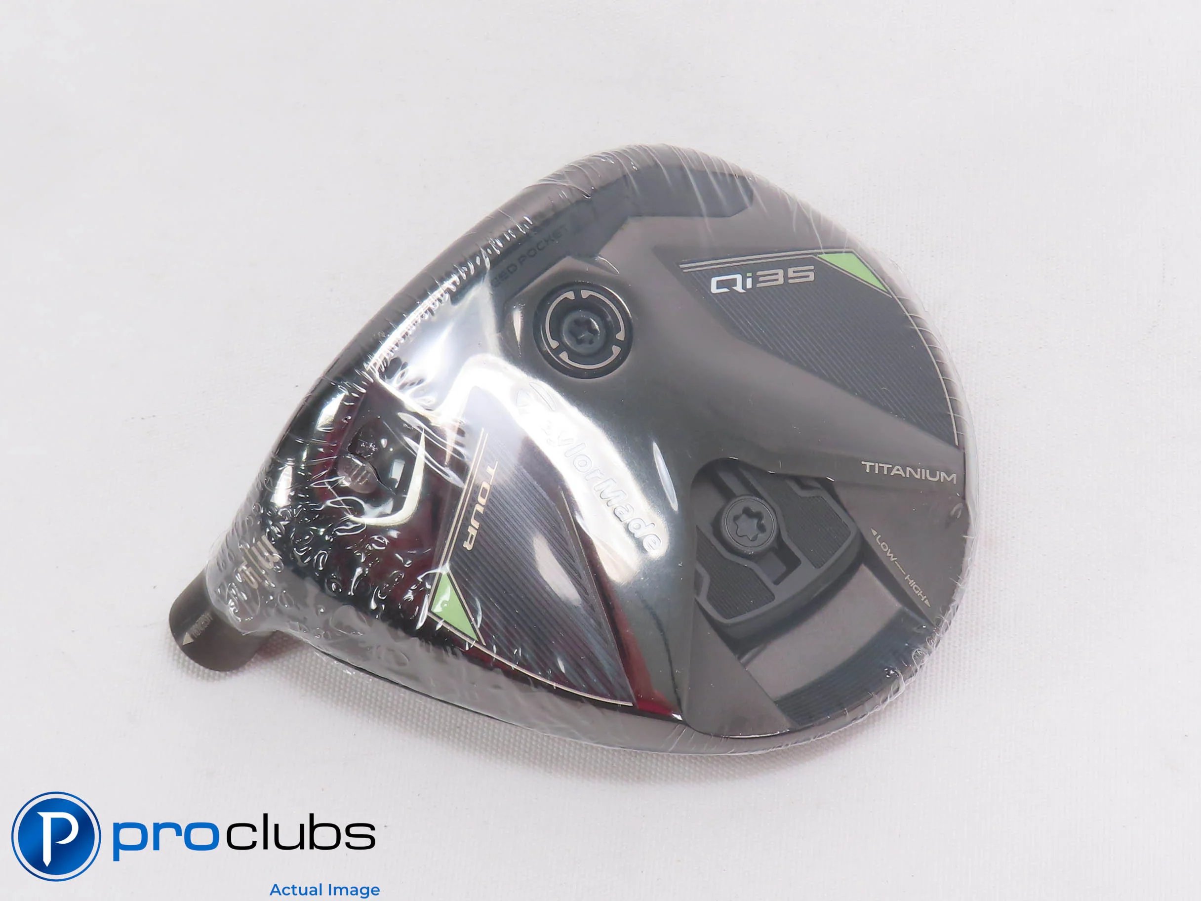 New! Left Handed TaylorMade Qi35 Tour 15* 3 Wood - Head Only - 501055