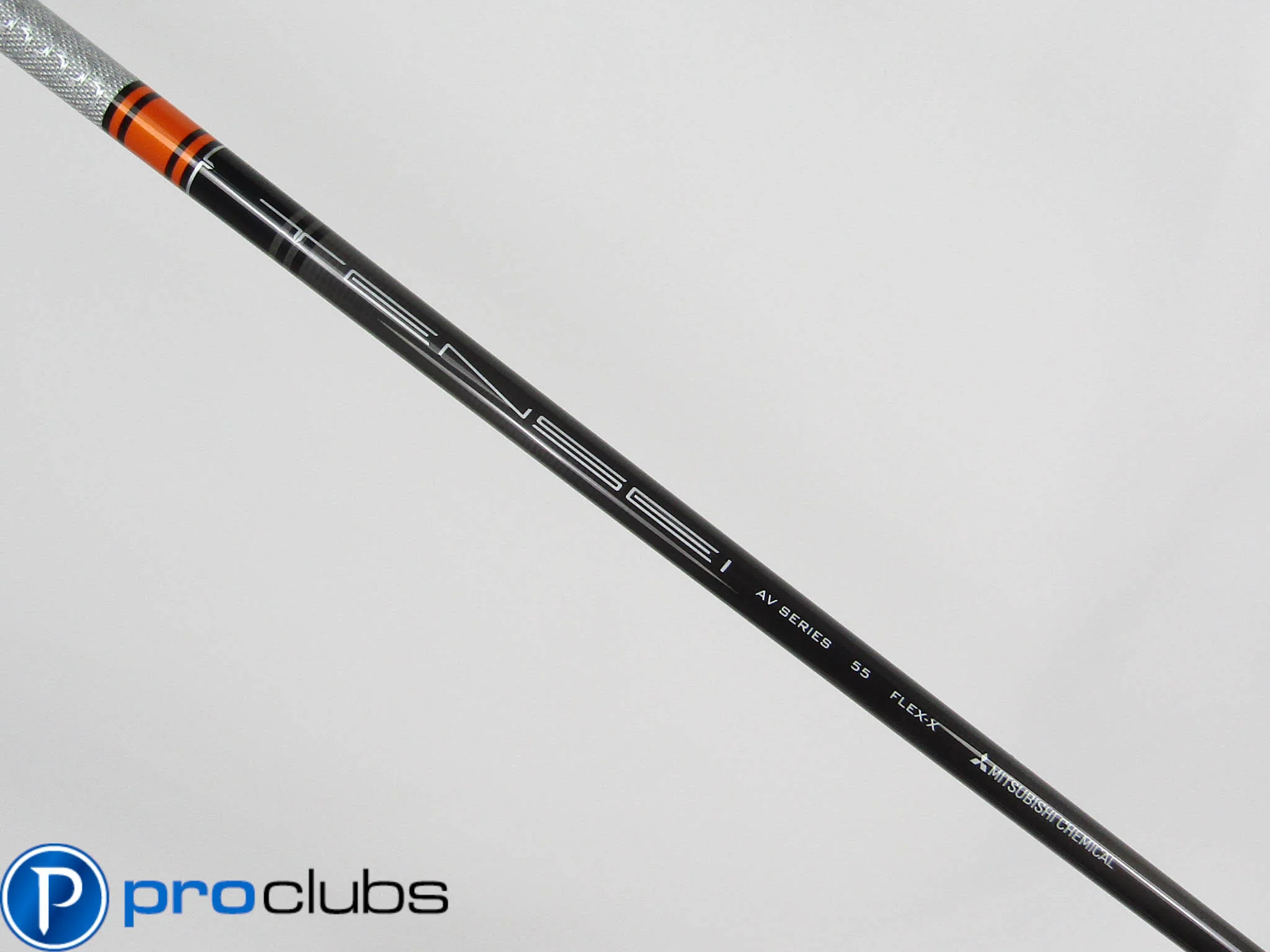 NEW TENSEI AV SERIES RAW ORANGE 55 X-FLEX DRIVER SHAFT .335 46" #421253 - Image 2