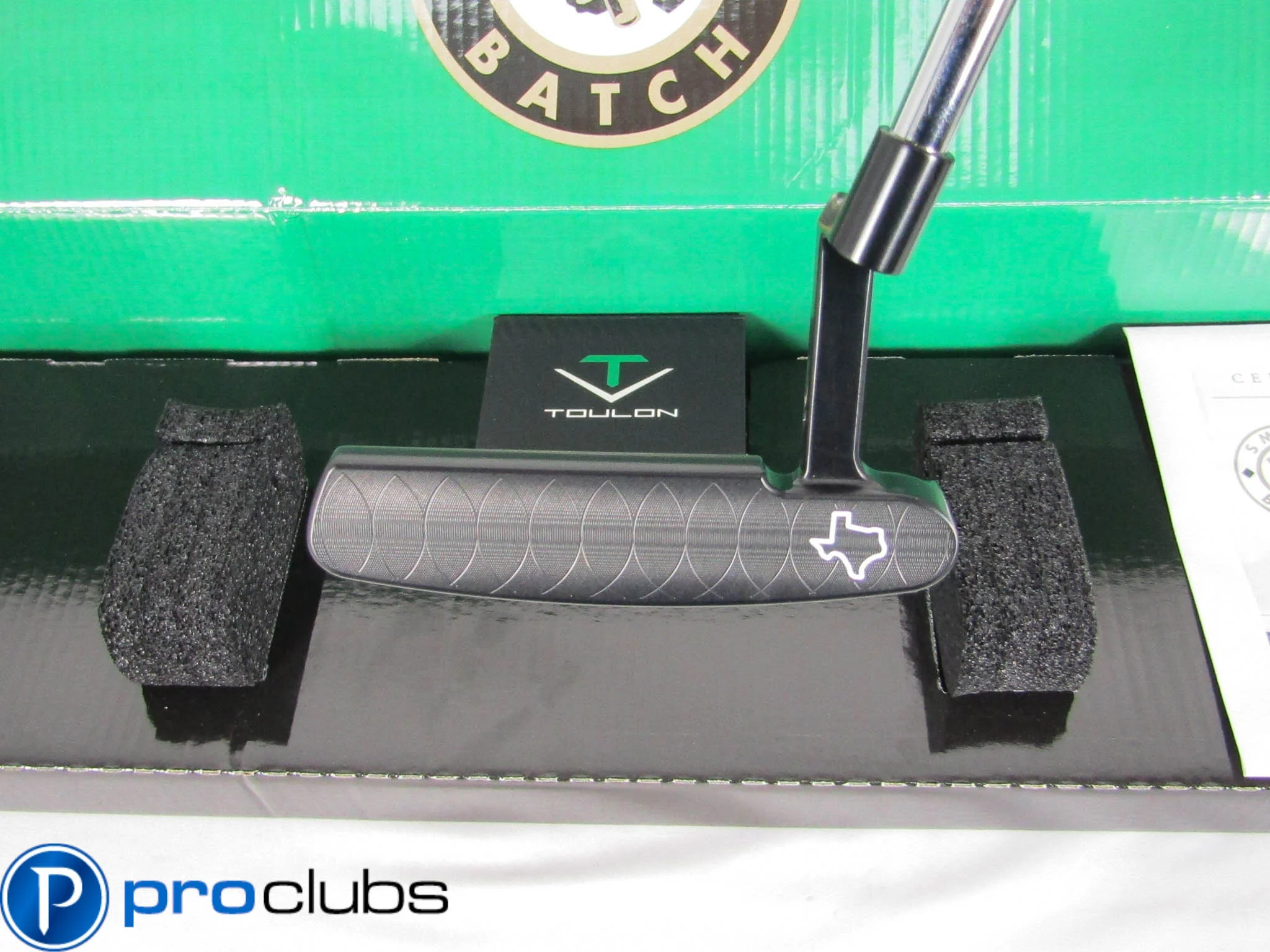 NEW TOULON SMALL BATCH TEXAS LIMITED RUN PUTTER w/ORIGINAL BOX #441821 - Image 3
