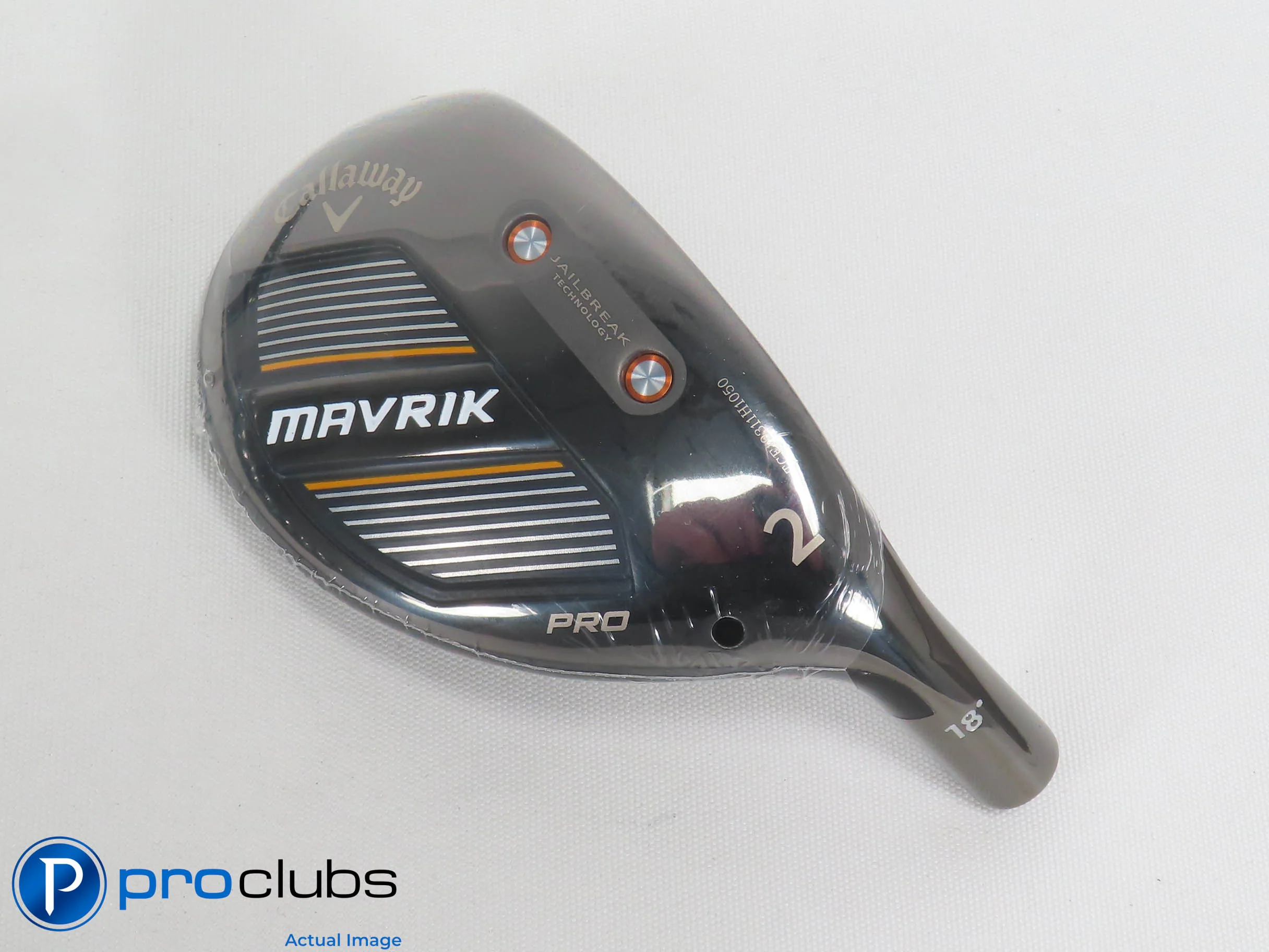 New! Tour Issue Callaway MAVRIK Pro 18* 2 Hybrid - Head Only - 471588
