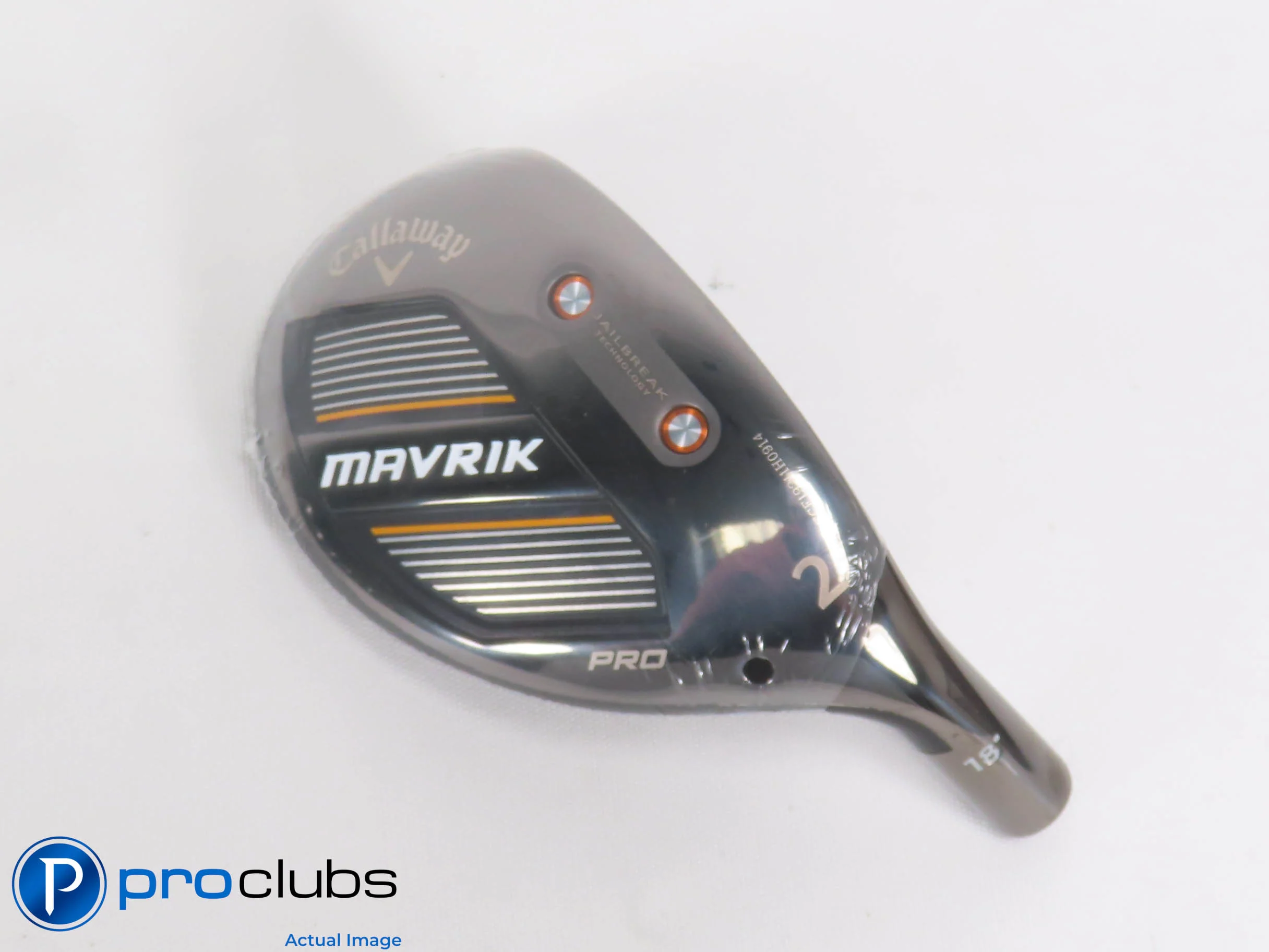 New! Tour Issue Callaway Mavrik Pro 18* 2 Hybrid - Head Only - R/H - 470681