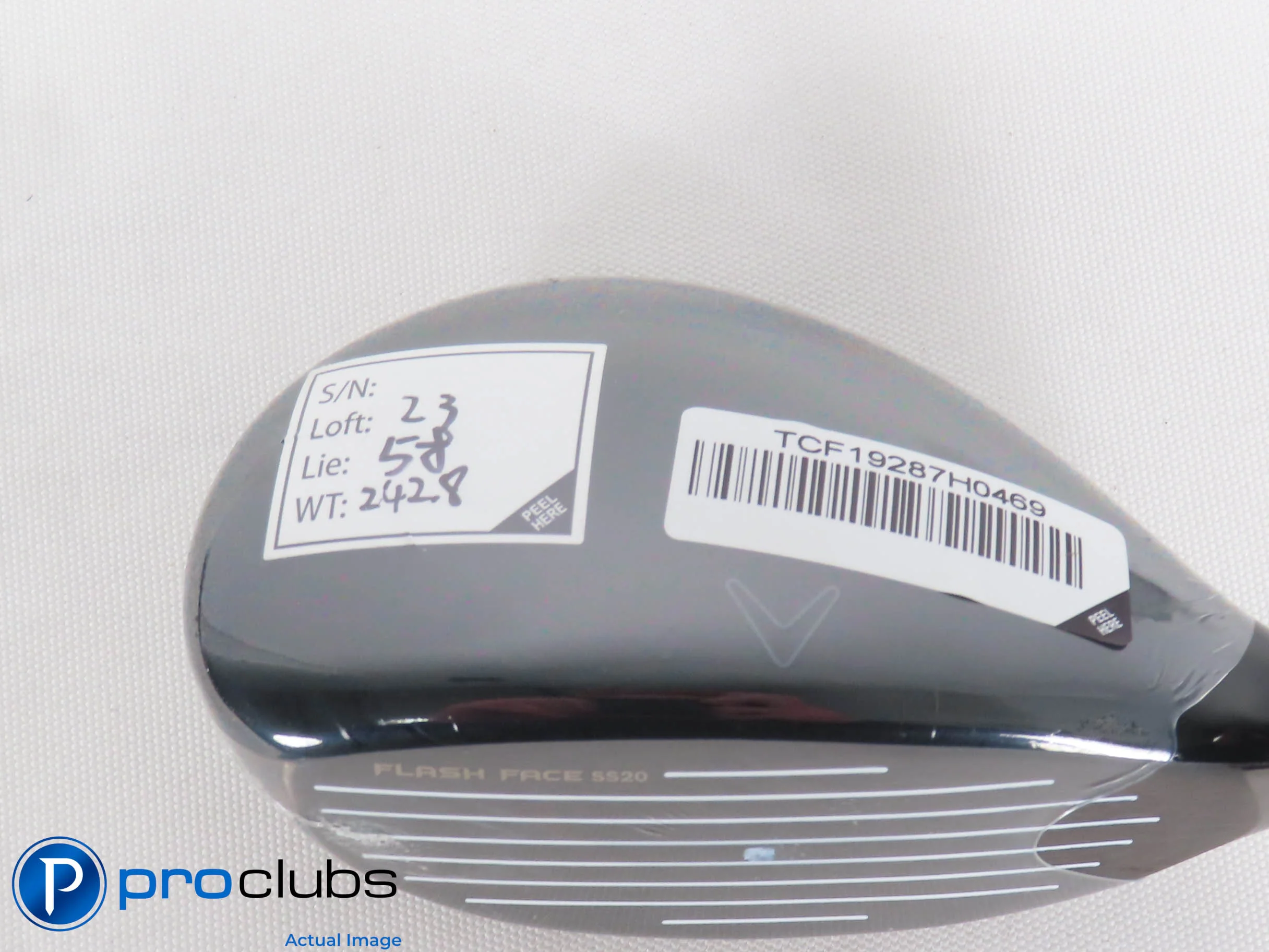 New! Tour Issue Callaway MAVRIK Pro 23* 4 Hybrid - Head Only - 471116 - Image 3