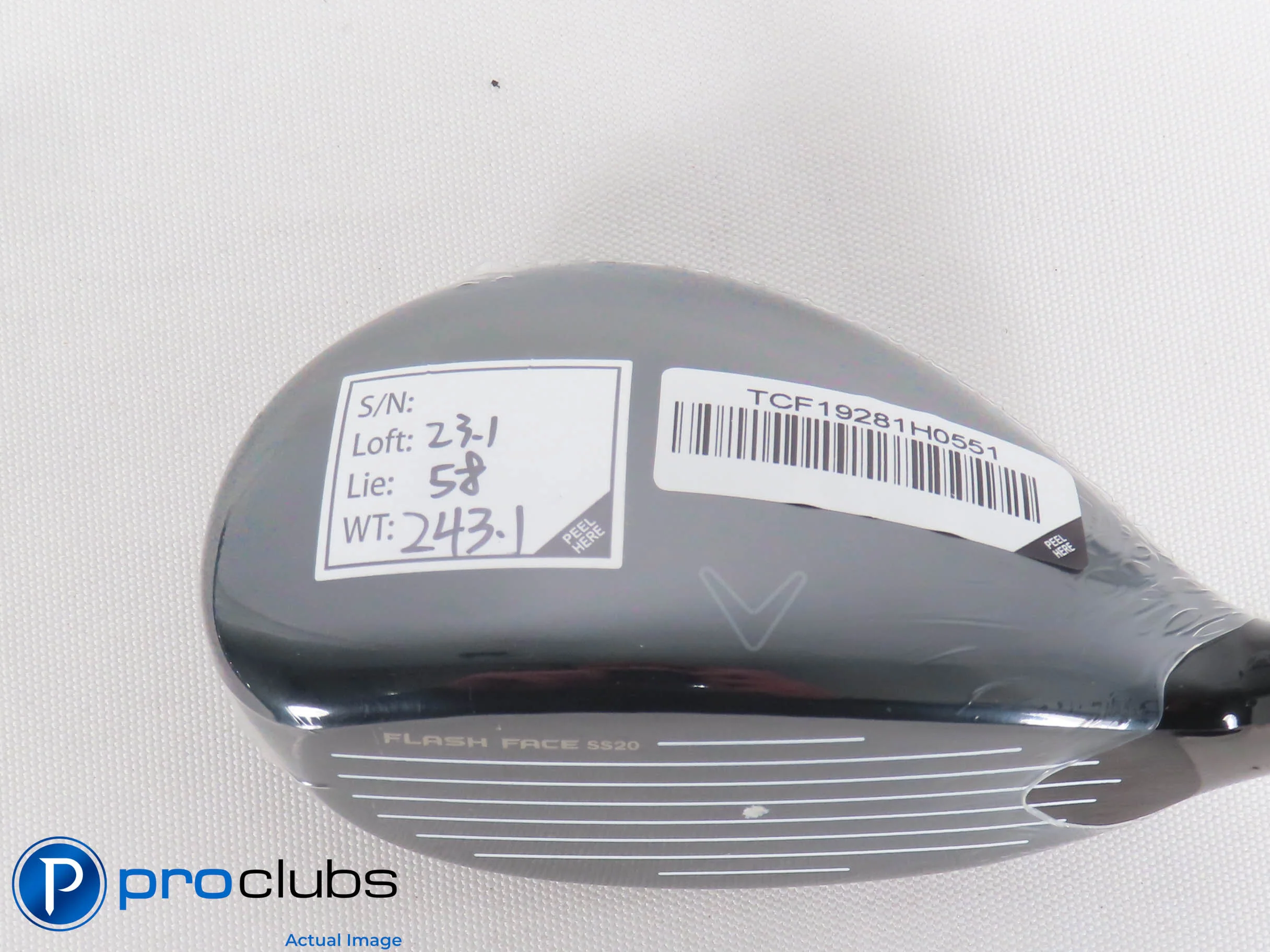 New! Tour Issue Callaway MAVRIK Pro 23* 4 Hybrid - Head Only - 471139 - Image 3
