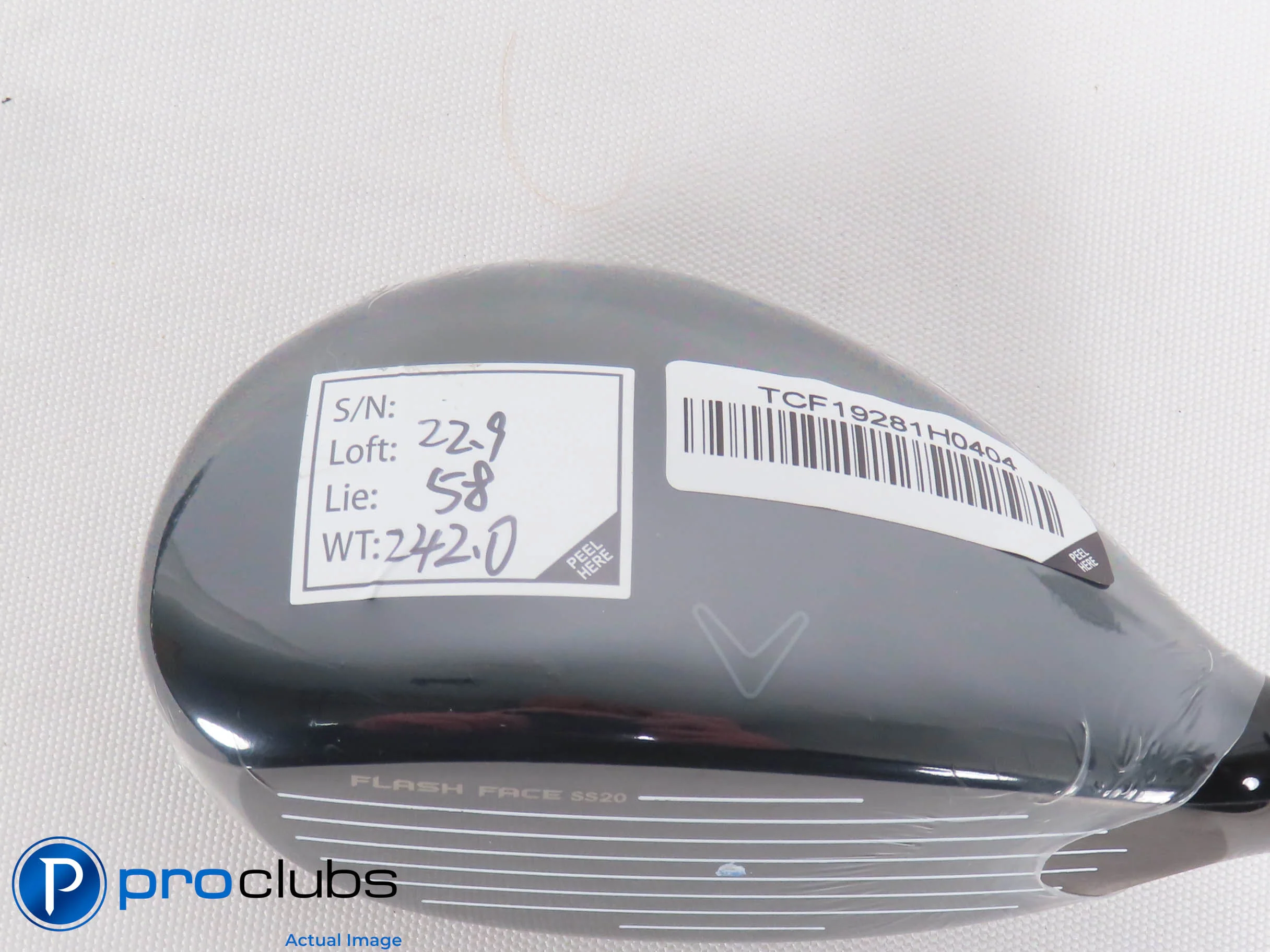 New! Tour Issue Callaway MAVRIK Pro 23* 4 Hybrid - Head Only - 471288 - Image 3