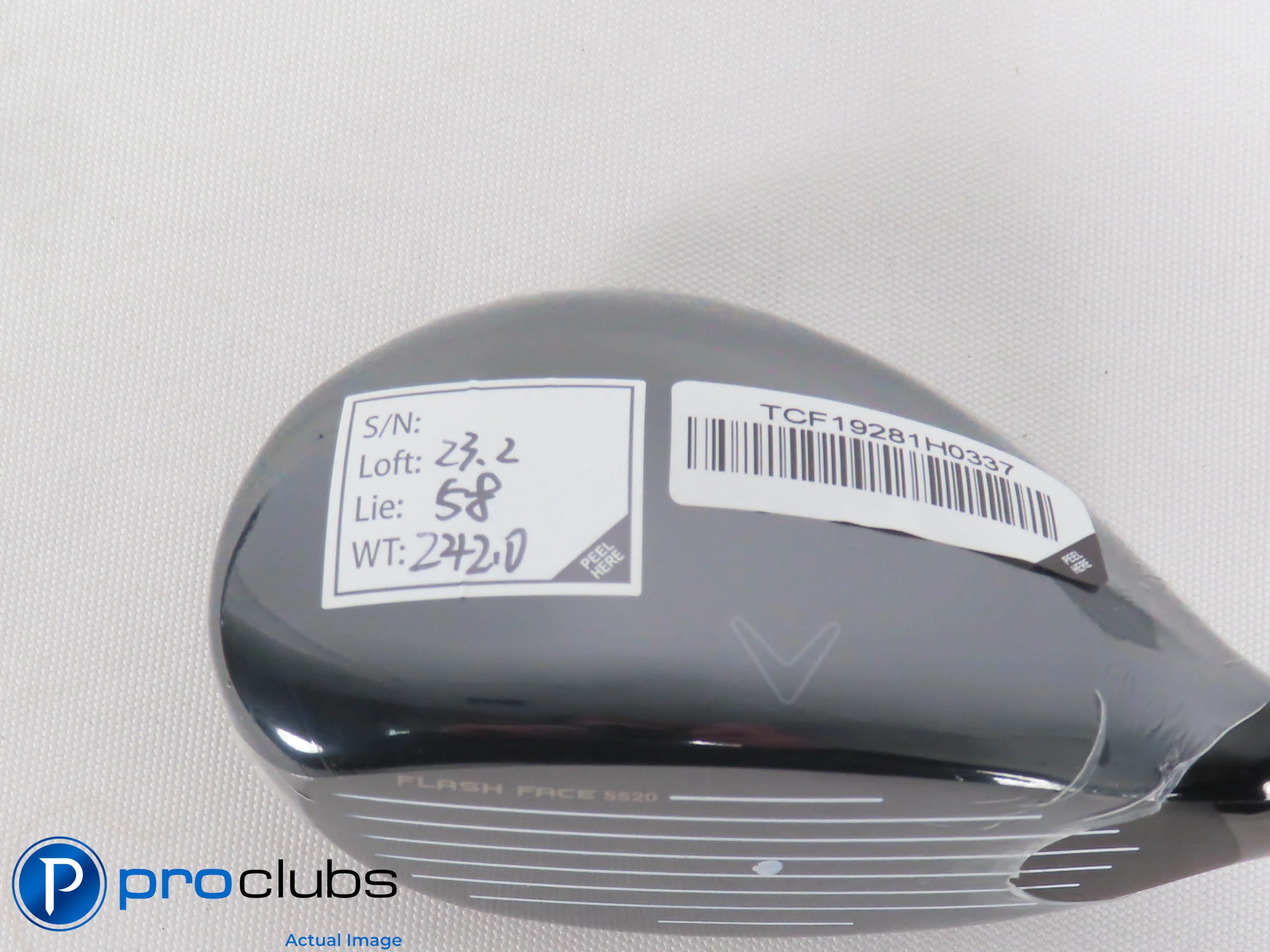 New! Tour Issue Callaway MAVRIK Pro 23* 4 Hybrid - Head Only - 471597 - Image 3