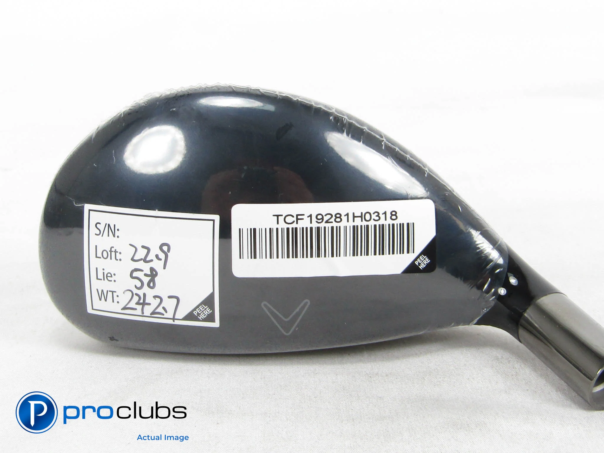 New! Tour Issue Callaway Mavrik Pro 4 23° -Hybrid Head Only TC Serial #- 470310 - Image 3