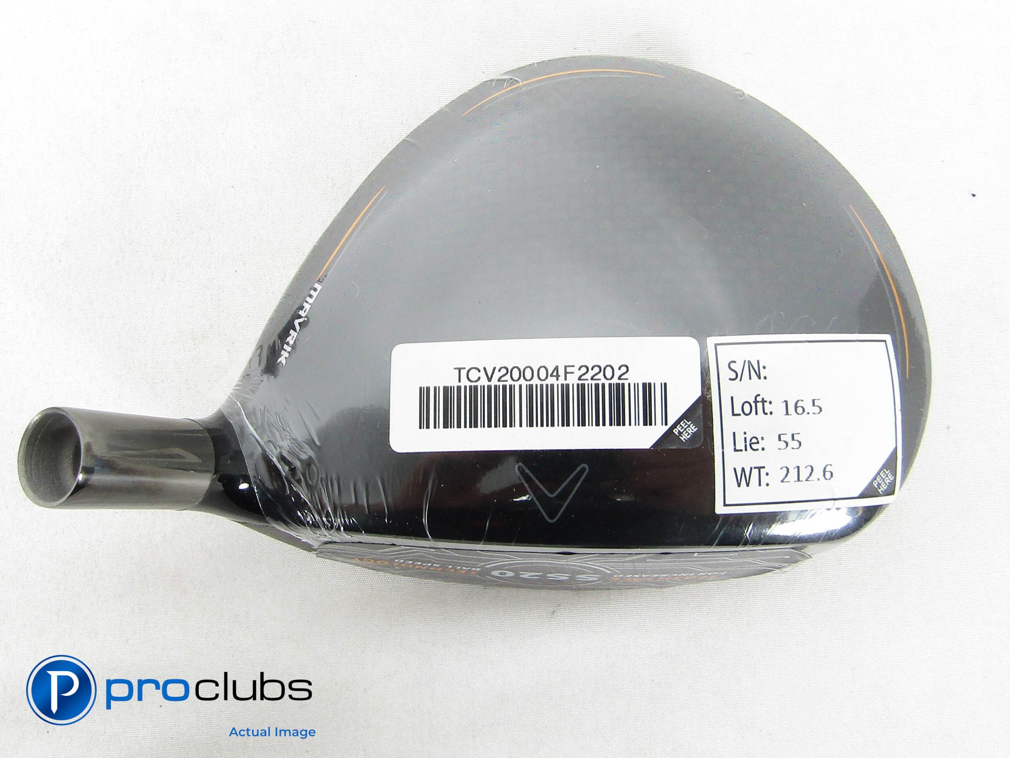 New! Tour Issue Callaway Mavrik Sub Zero -Left Hand 4 Wood Head Only- 470104 - Image 3