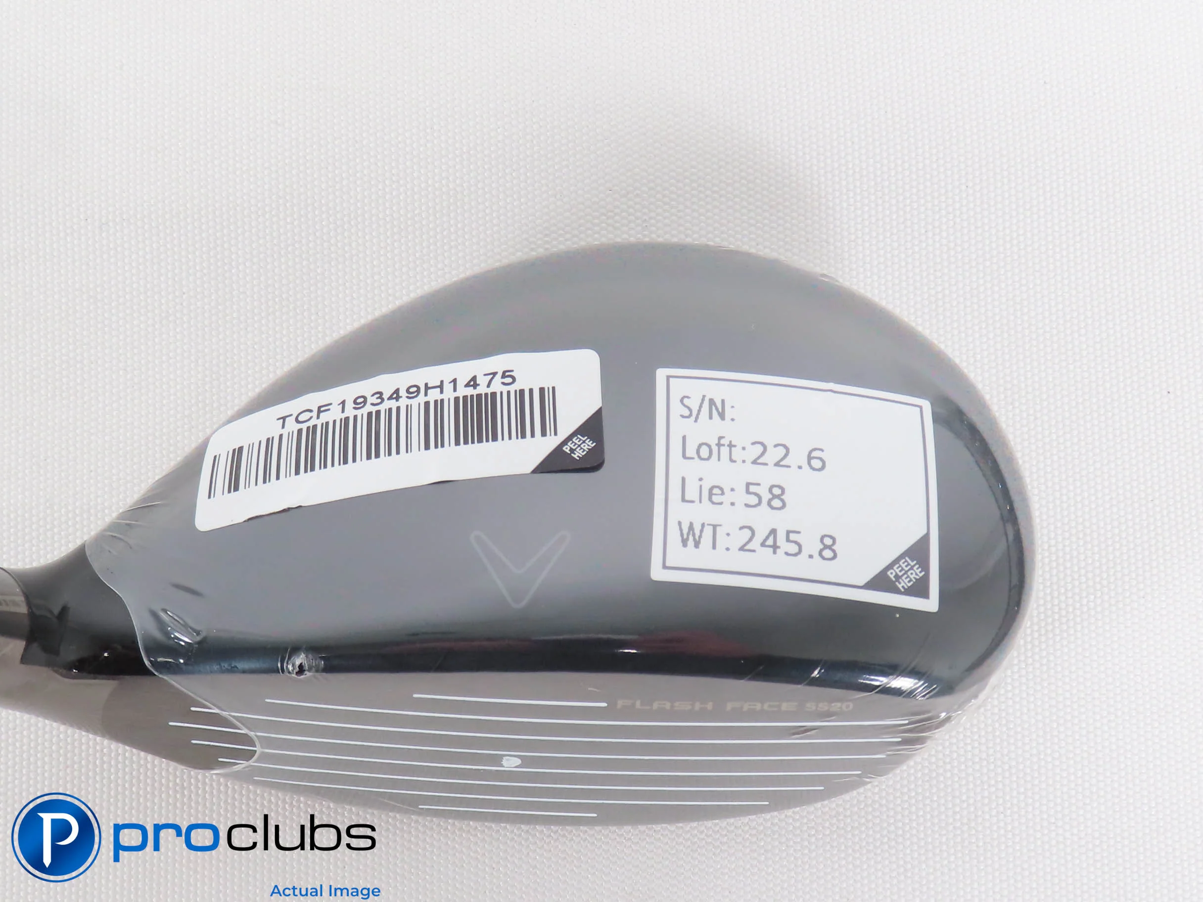 NEW Tour Issue Left Handed Callaway MAVRIK Pro 23* 4 Hybrid HEAD ONLY 471315 - Image 3