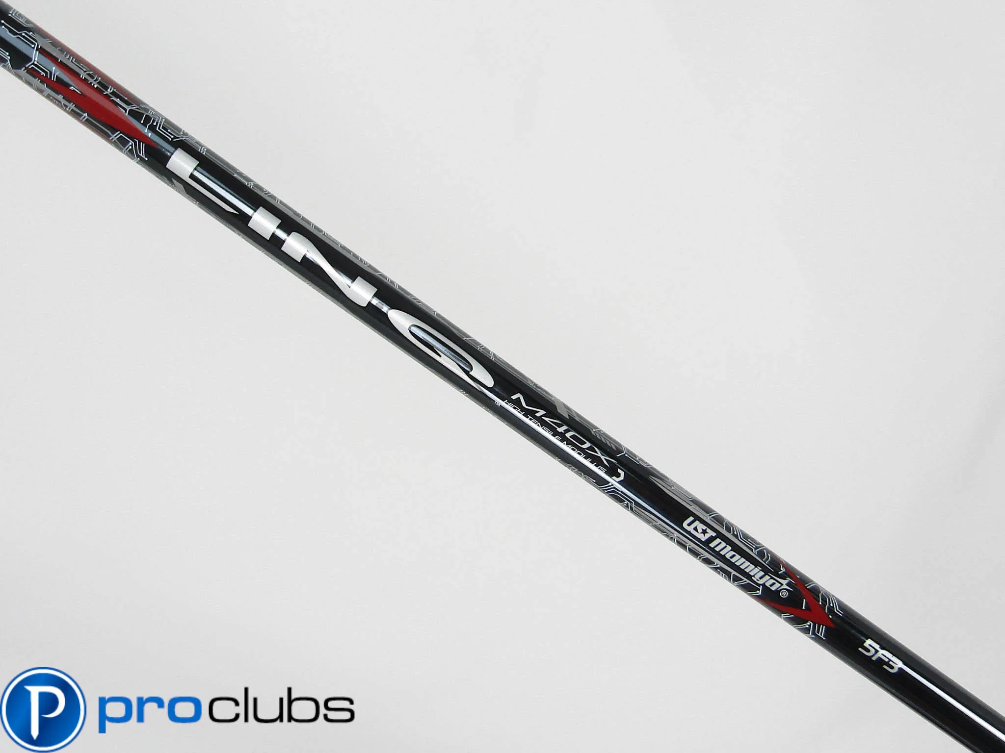 NEW UST MAMIYA LIN-Q RED M40X 5 F3 REGULAR FLEX 7 WOOD SHAFT w/ Cobra Tip 511024