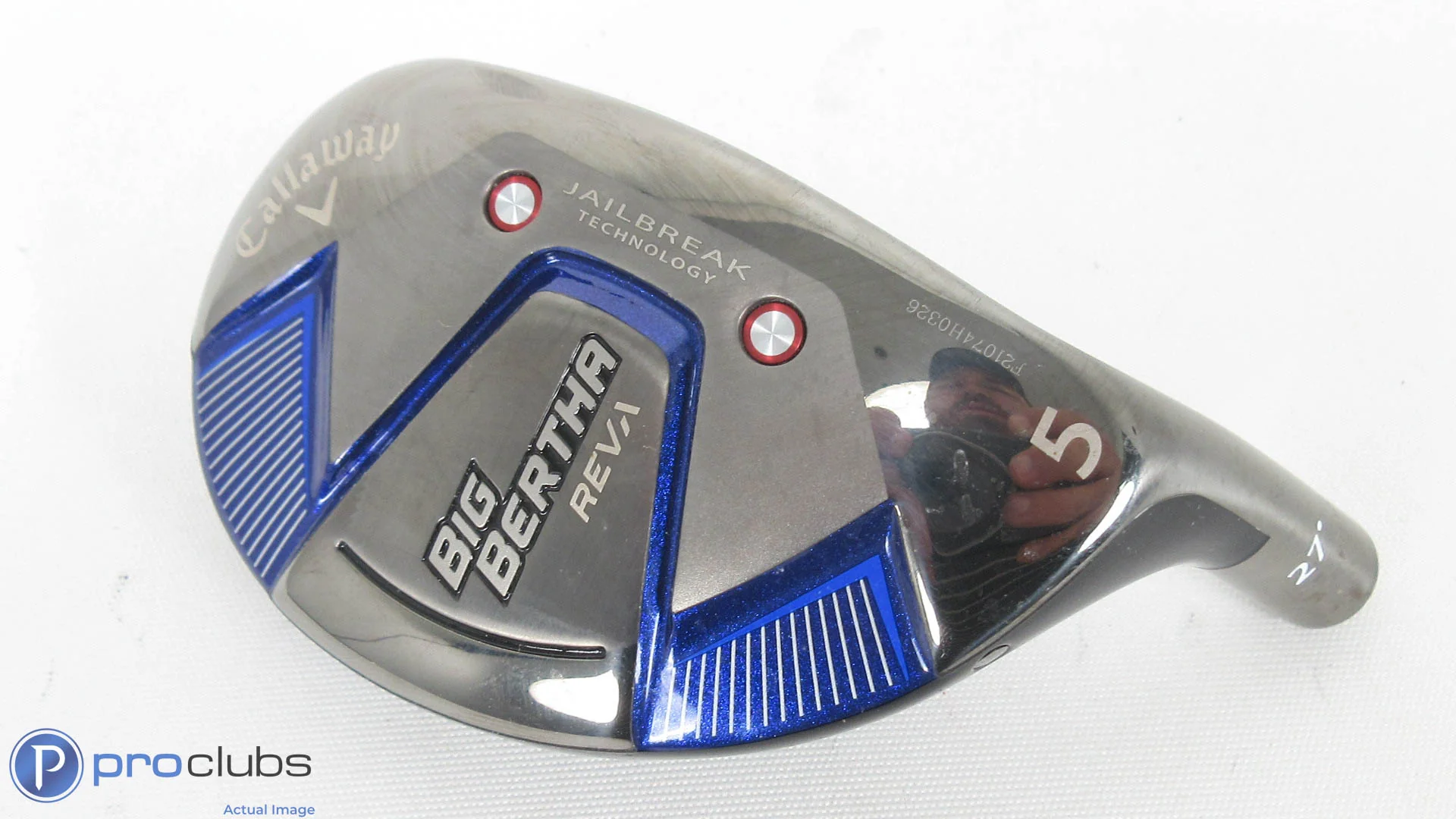 Nice! Callaway Big Bertha REVA 27* 5 Hybrid-Head Only- 367626