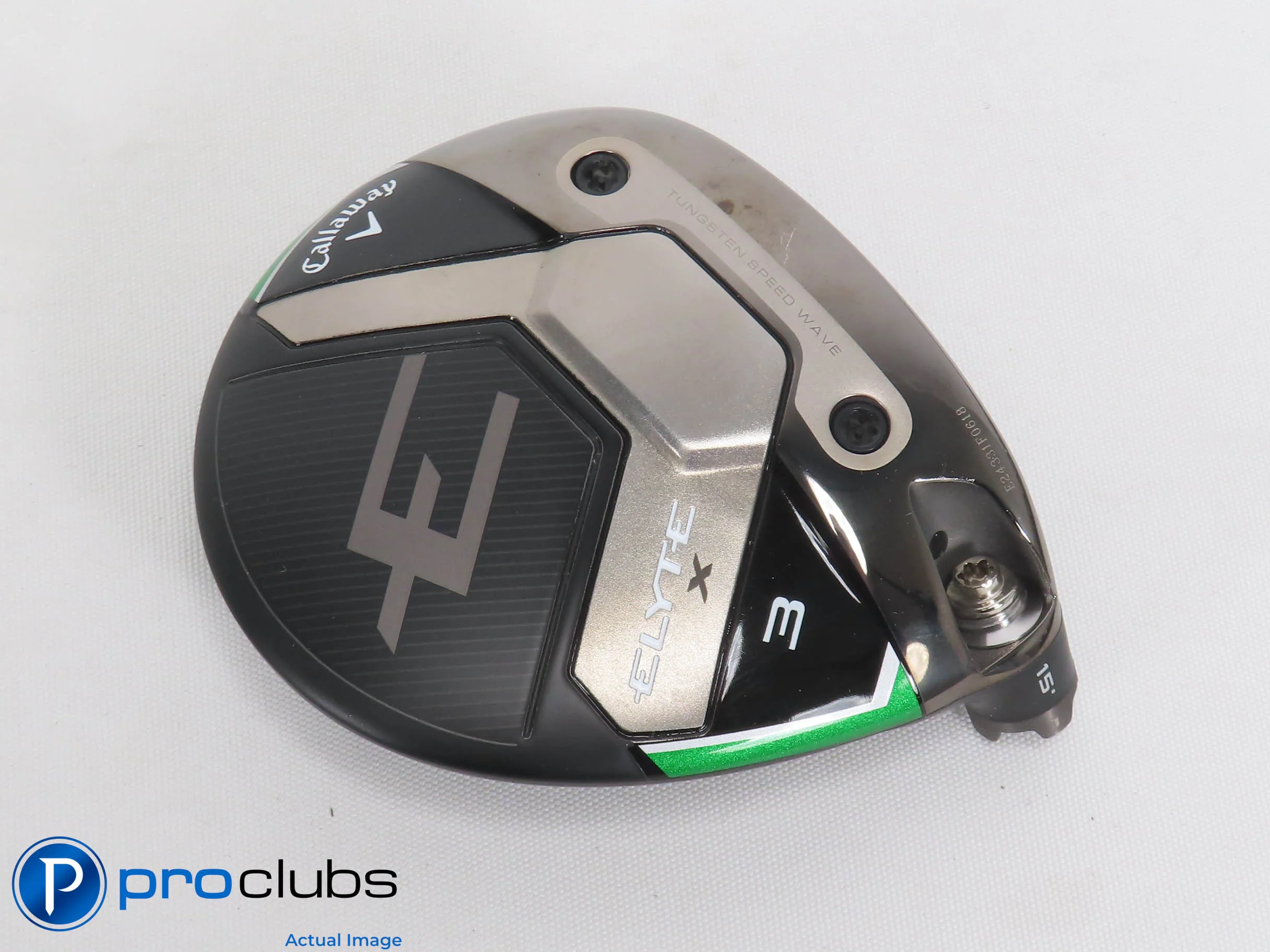 Nice! Callaway ELYTE X 15* 3 Wood - Head Only - 472637