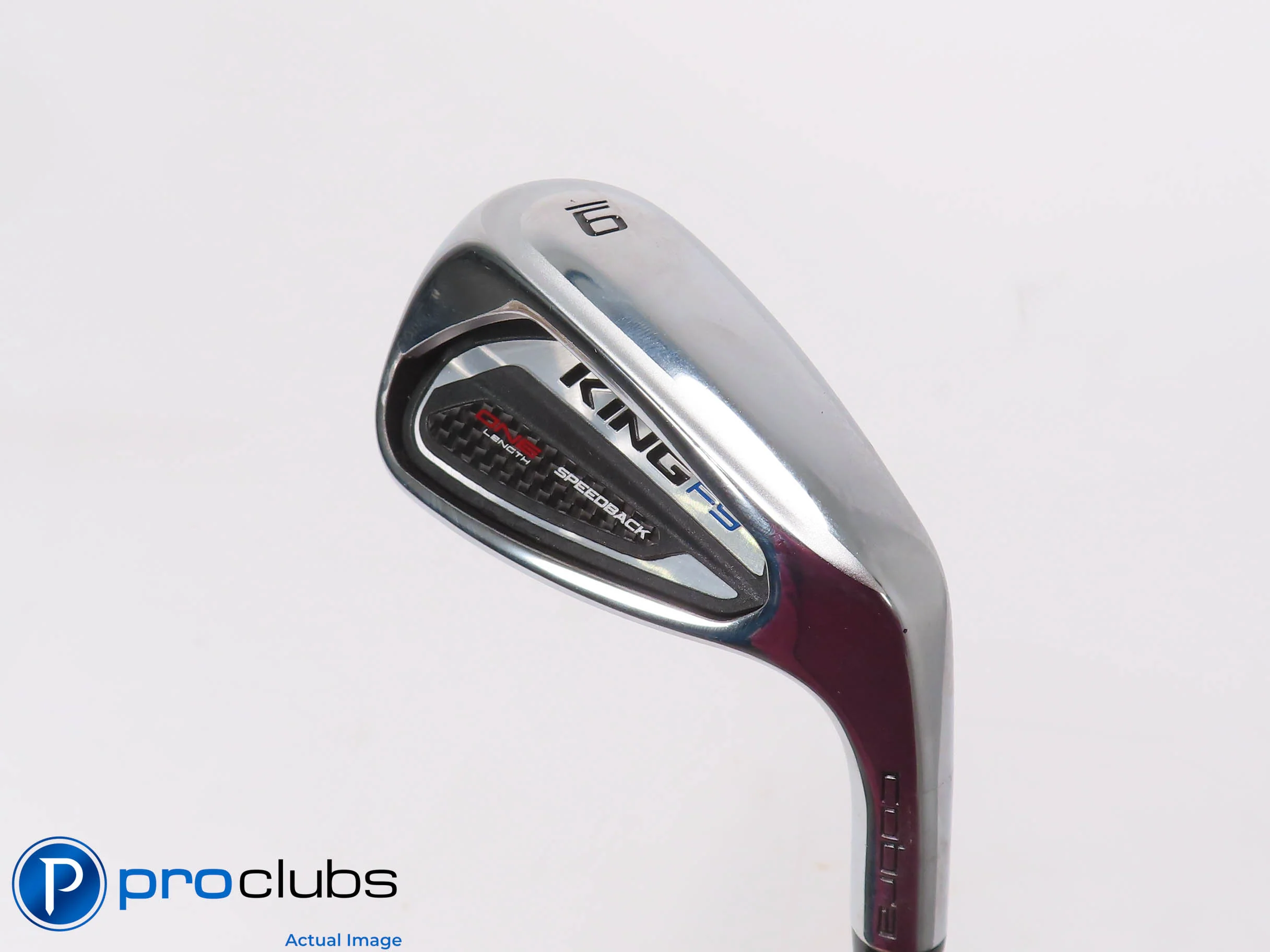 Nice Cobra KING F9 ONE Length 39* 9 IRON - Stiff Flex Steel 470594